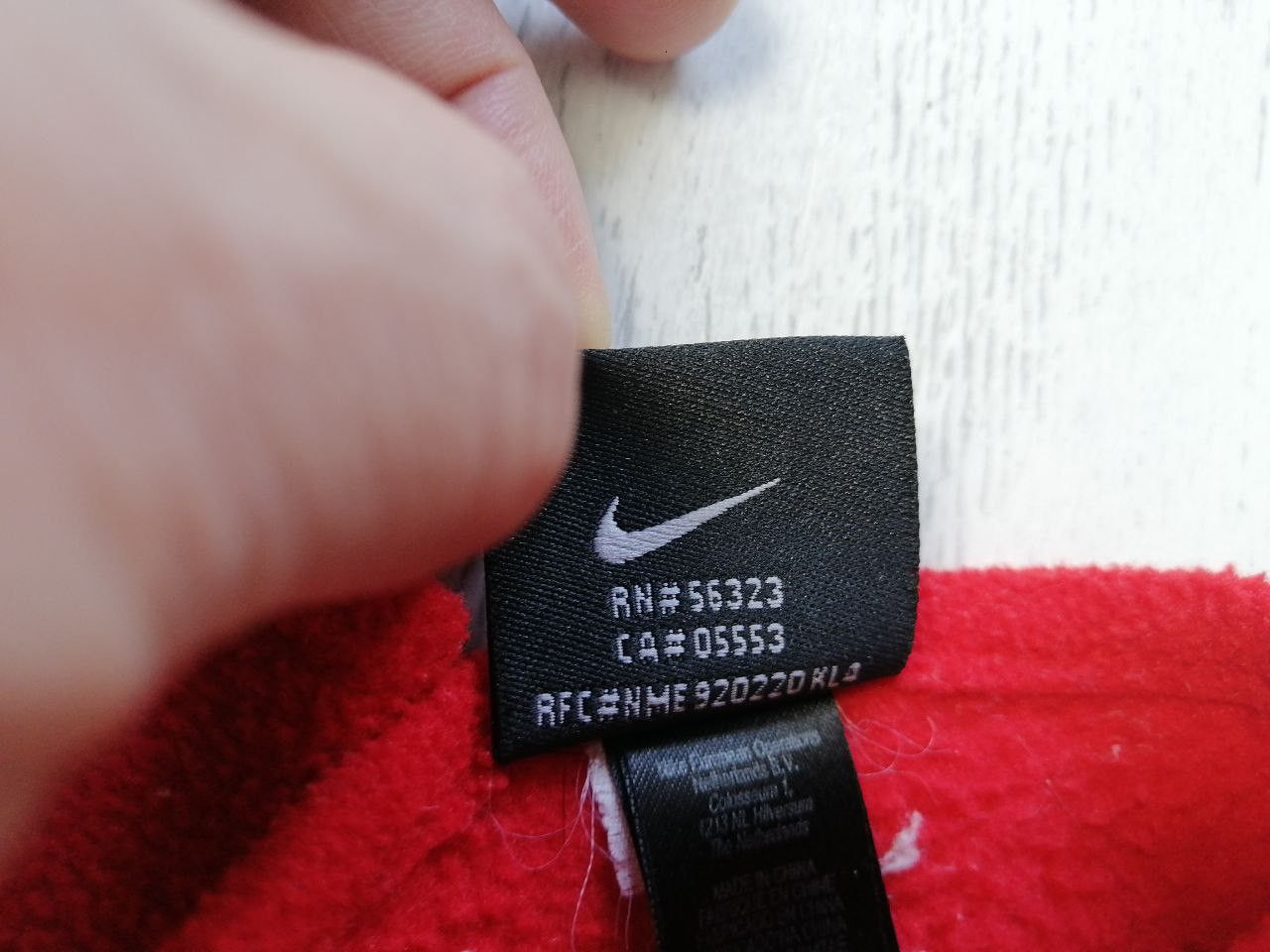 Nike × Vintage Vintage Nike Fleece Gloves Size ONE SIZE - 5 Thumbnail