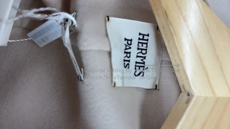 Hermes Hermes Beige Cashmere Coat Size XS / US 0-2 / IT 36-38 - 3 Thumbnail