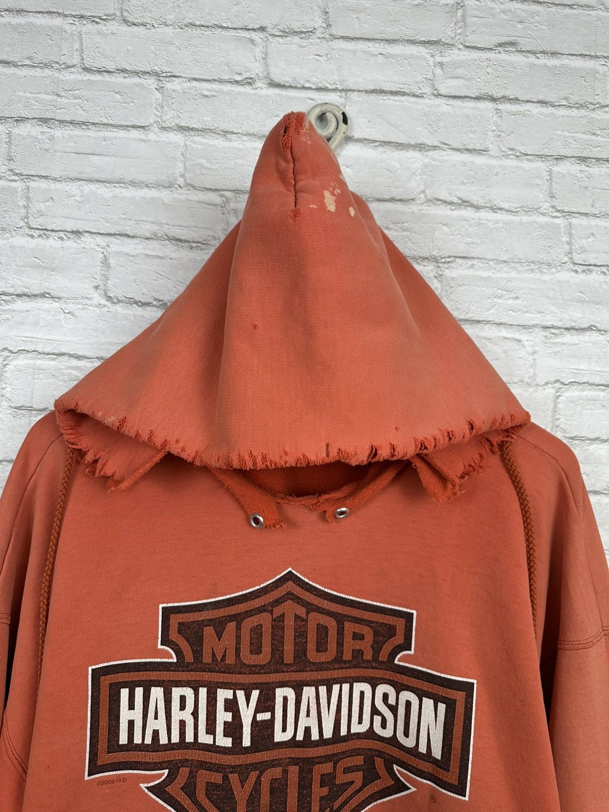 Harley Davidson (XL) ABSOLUTELY BLASTED OUT THRASHED Harley Davidson Hoodie Size US XL / EU 56 / 4 - 5 Thumbnail