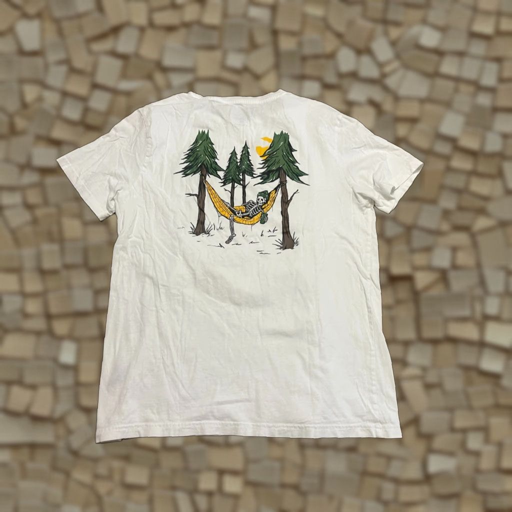 Vintage Taco Tuesday Shirt Men Large White Crew Neck Short Sleeve Skeleton Size US L / EU 52-54 / 3 - 1 Thumbnail