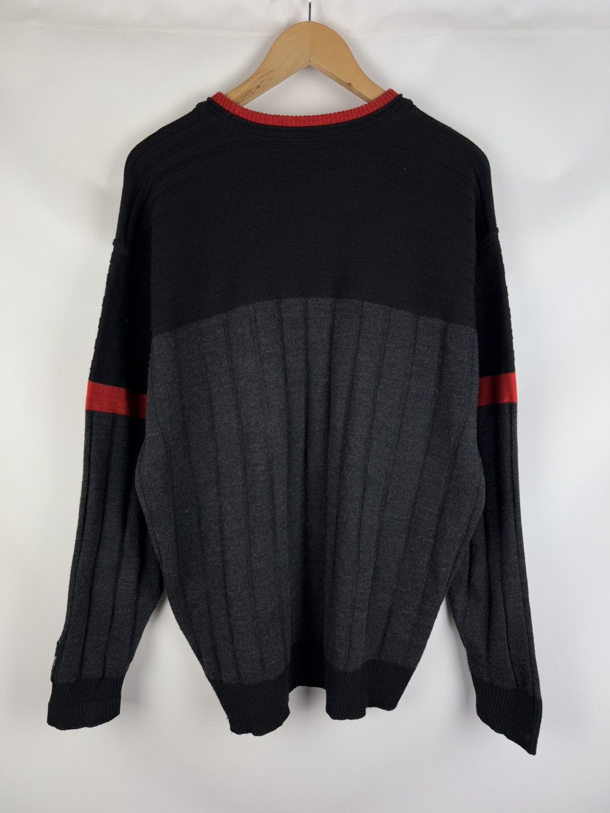 Carlo Colucci Carlo Colucci Vintage Men’s Wool Knitted Sweater Pullover Size US XL / EU 56 / 4 - 14 Thumbnail