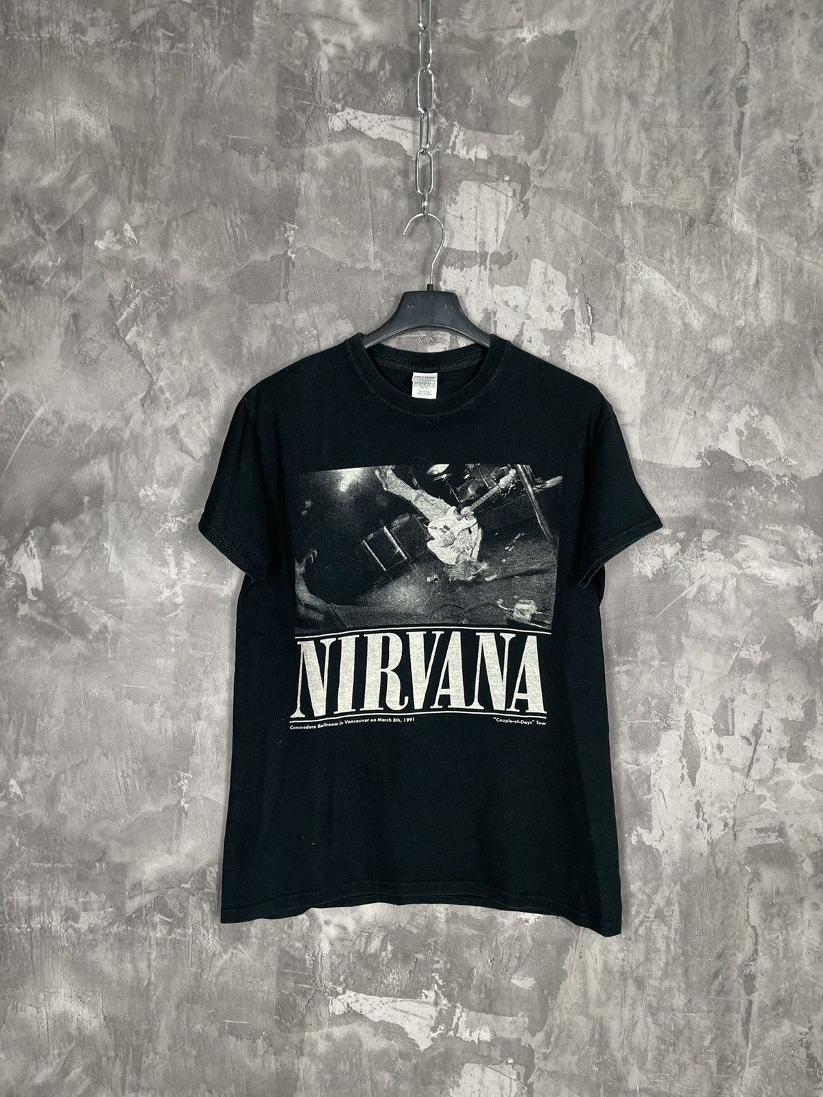 Band Tees × Vintage Nirvana Vintage Printed Y2K Rare Rock Metal Band T shirt Size US S / EU 44-46 / 1 - 1 Thumbnail