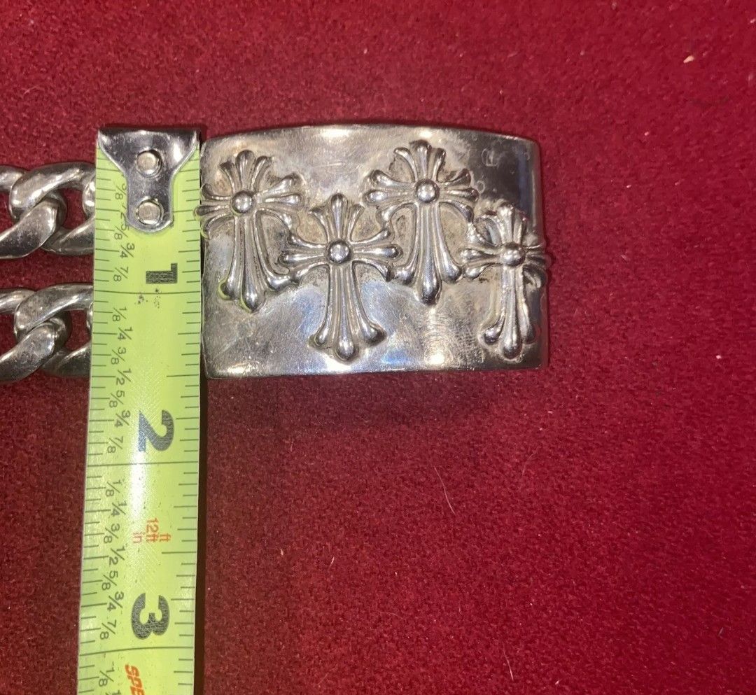 A&G Rock AMAL GUESSOUS A&G VTG STERLING BRACELET. Size ONE SIZE - 4 Thumbnail