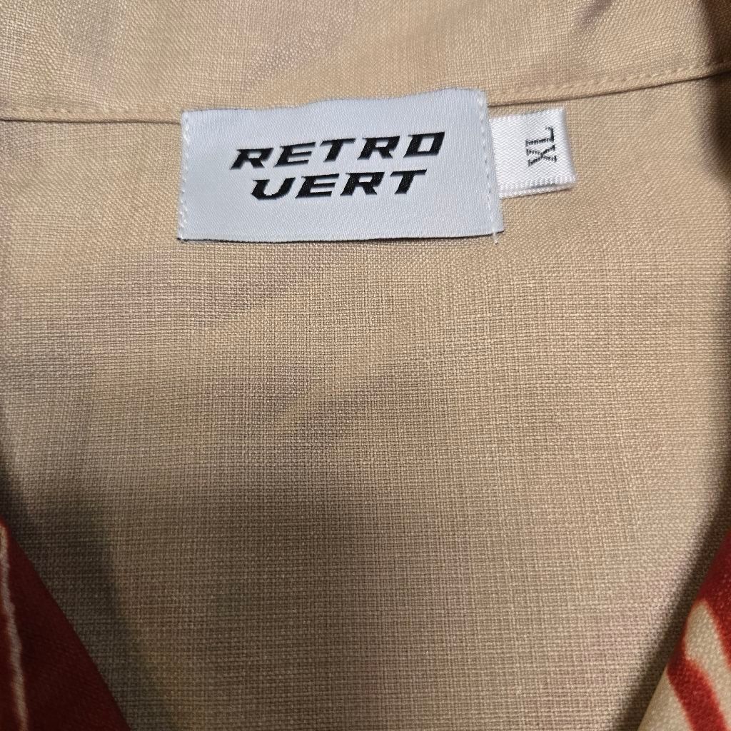 RETROVERT Retrovert Red Button Down Casual Shirt Size XL NWT Size US XL / EU 56 / 4 - 2 Thumbnail