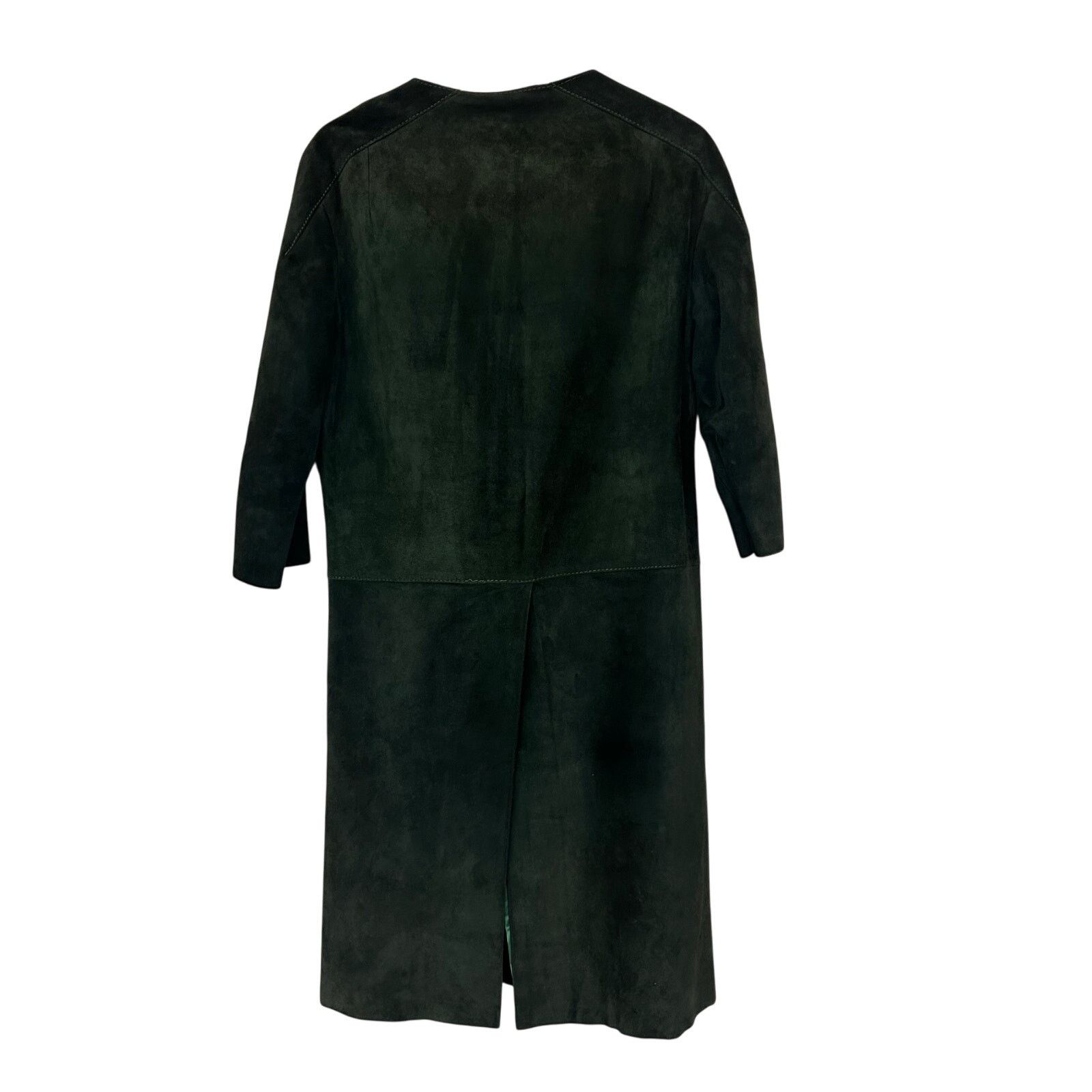 Other Vintage Julius Garfinckel & Co Green Suede Jacket Size M / US 6-8 / IT 42-44 - 5 Thumbnail