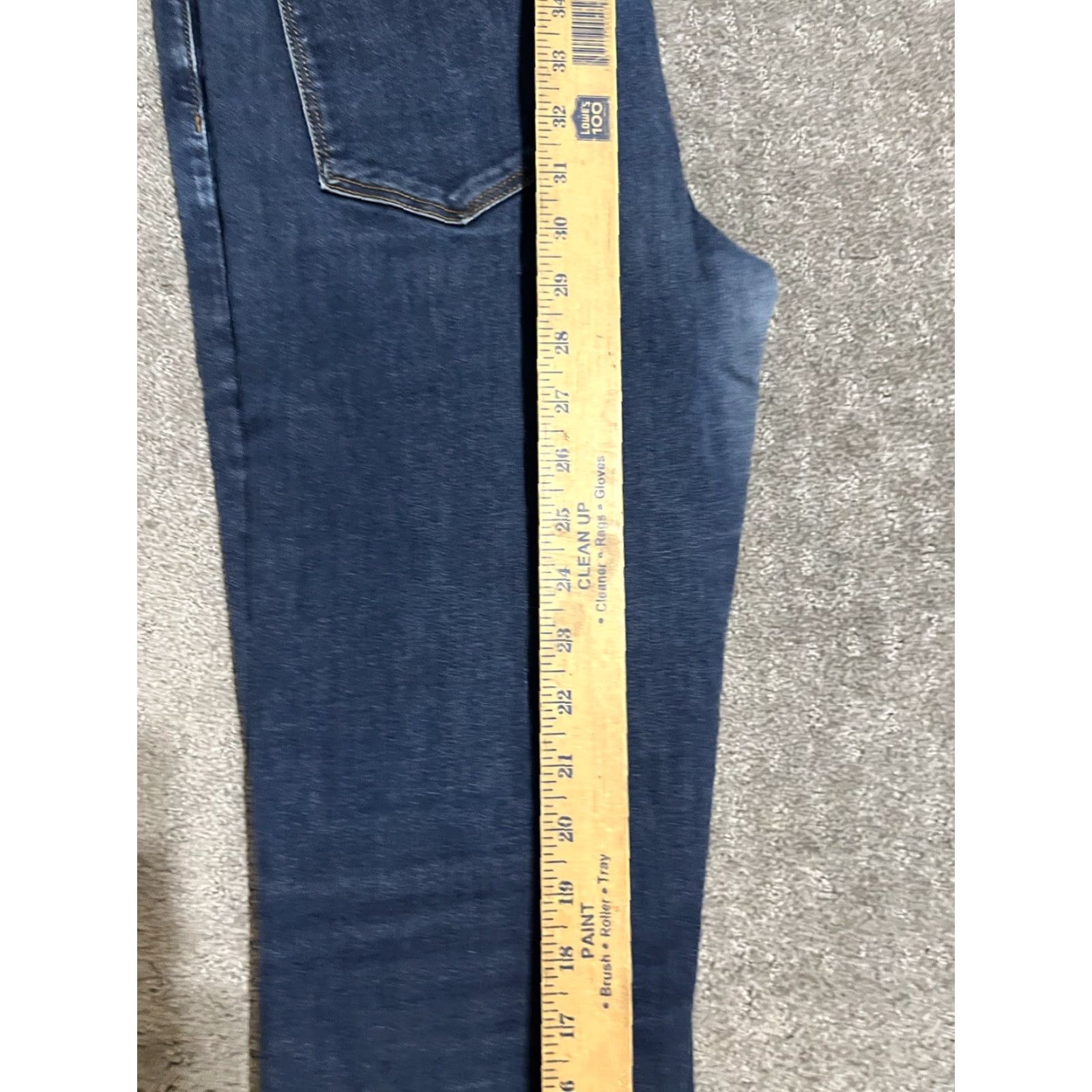 Banana Republic Banana Republic Womens Jeans Blue 32 Premium Denim Skinny Stretch Cotton Blend Jeans Women Size 32 Blue Stretch Size 24" / US 00 / IT 34 - 7 Thumbnail