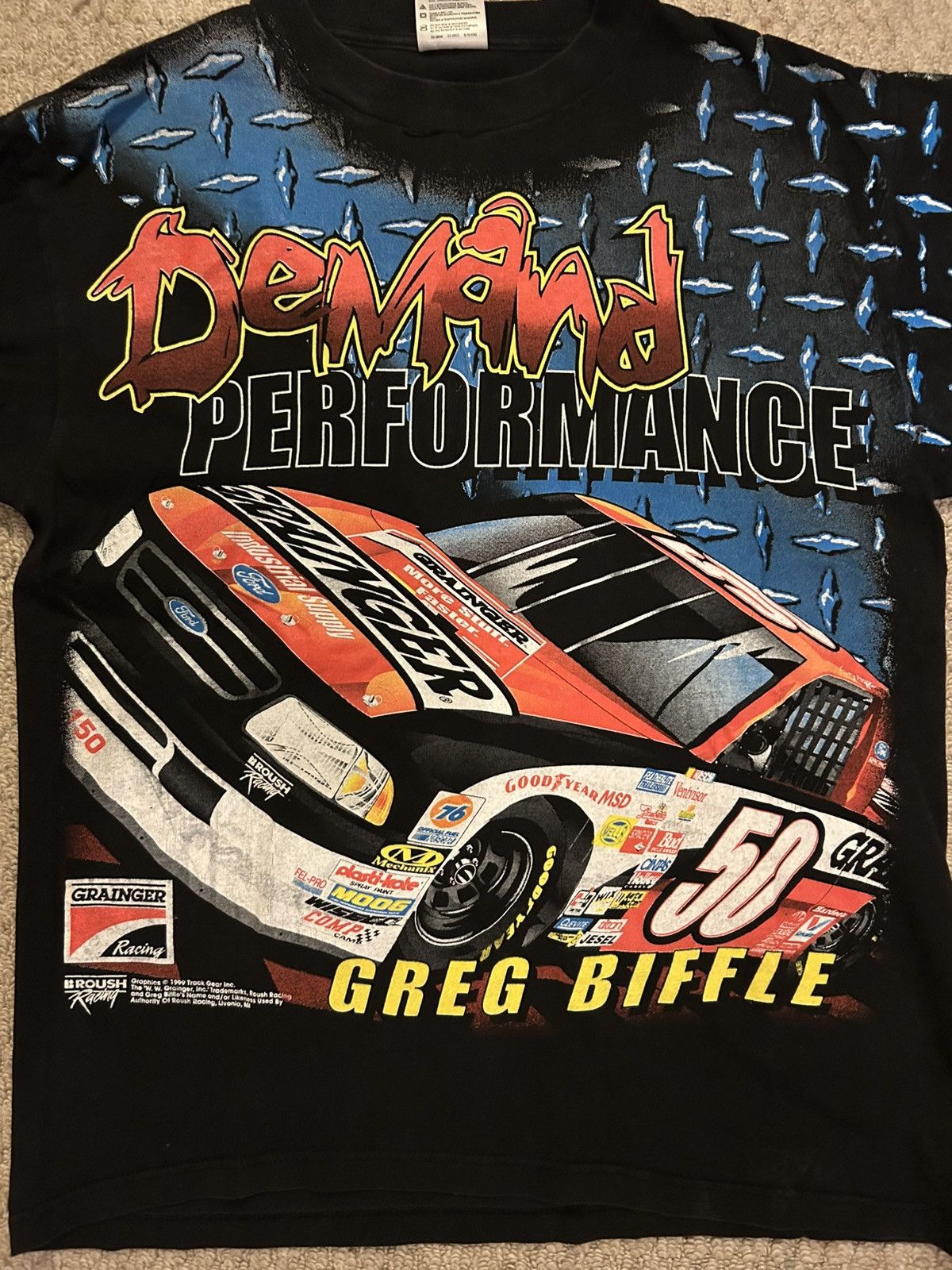 Vintage 1999 Vintage Nascar T-Shirt Size US L / EU 52-54 / 3 - 2 Thumbnail