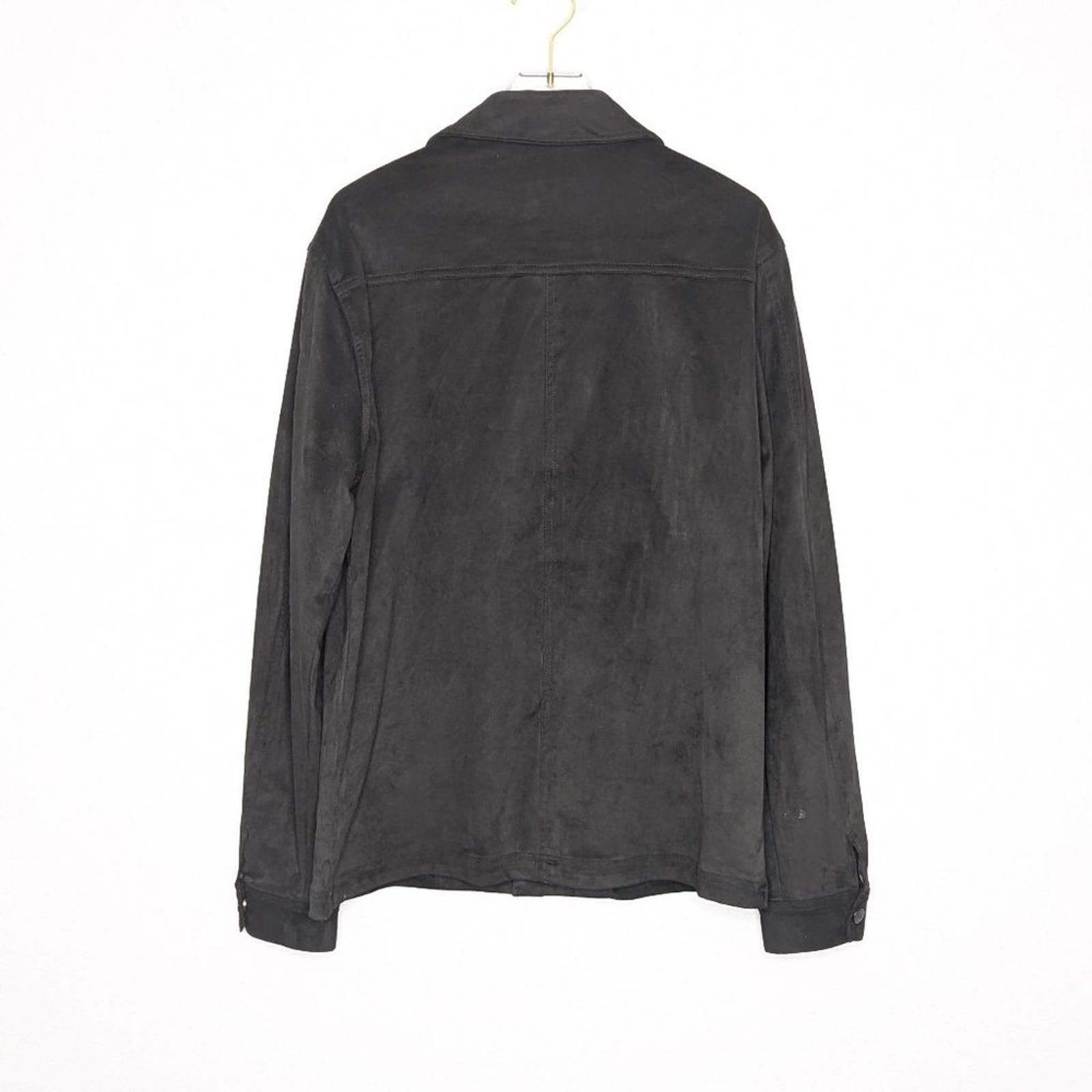 Robert Barakett Robert Barakett Black Renoir Denim Style Jacket Faux Suede S Size US S / EU 44-46 / 1 - 2 Preview