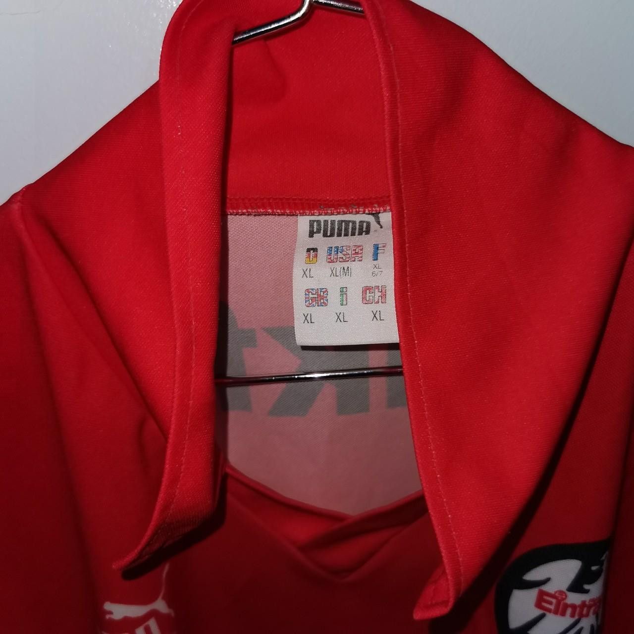 Puma Eintracht Frankfurt Germany 1993 1994 1995 Shirt Jersey Size US XL / EU 56 / 4 - 4 Thumbnail