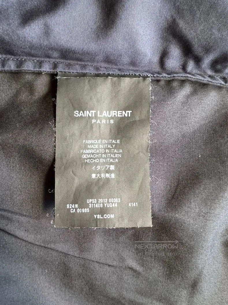 Saint Laurent Paris Saint Laurent Paris Alp Short Sleeve Shirt. Size US S / EU 44-46 / 1 - 4 Thumbnail