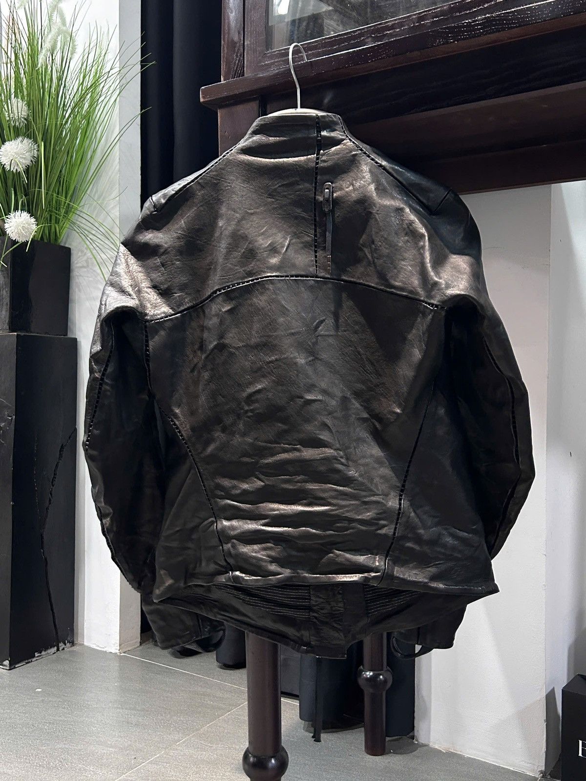 Boris Bidjan Saberi Boris Bidjan Saberi Leather Jacket Size US L / EU 52-54 / 3 - 2 Thumbnail
