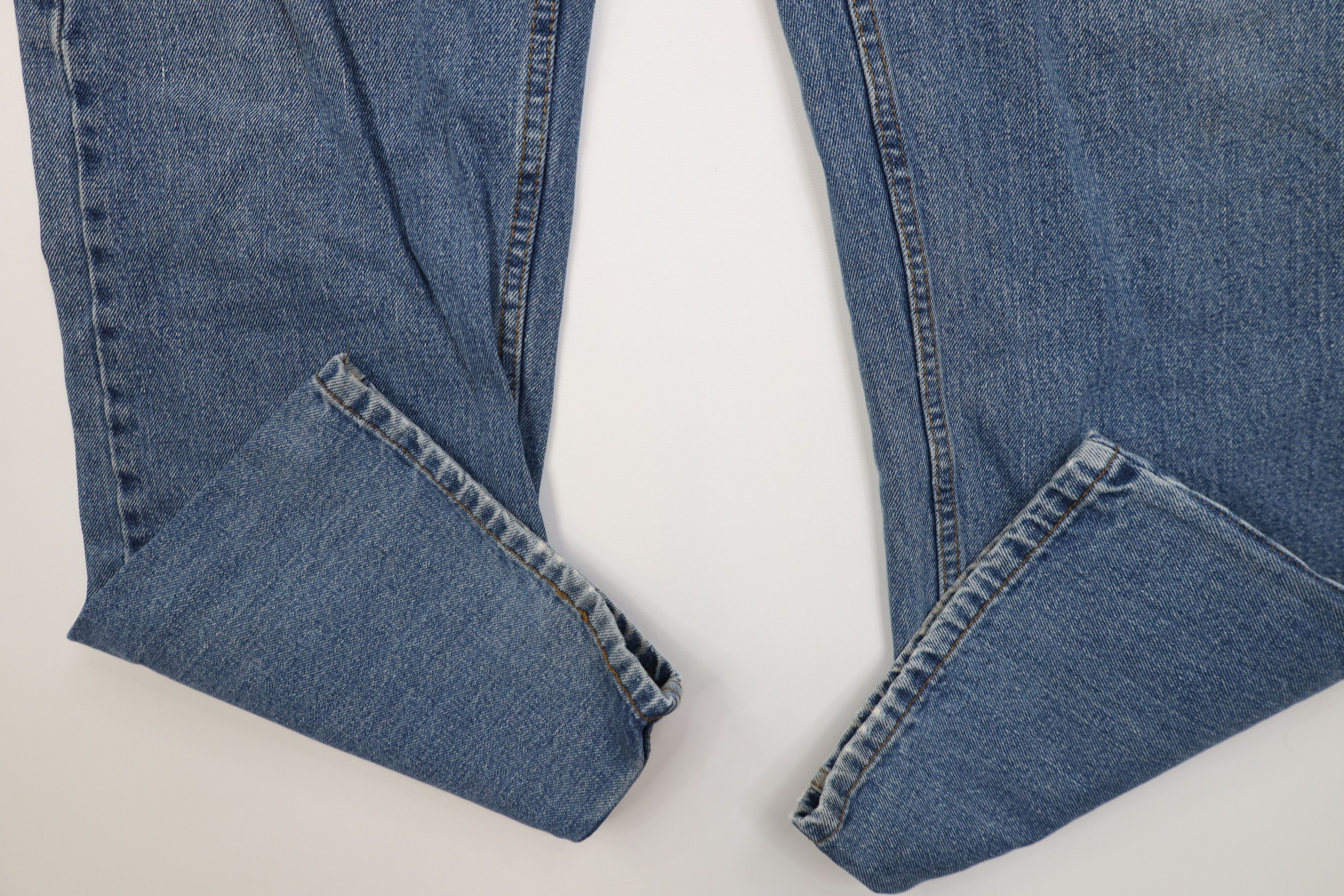 Vintage Vintage 90s Streetwear Wide Leg Denim Jeans Blue Cotton Size US 34 / EU 50 - 5 Thumbnail