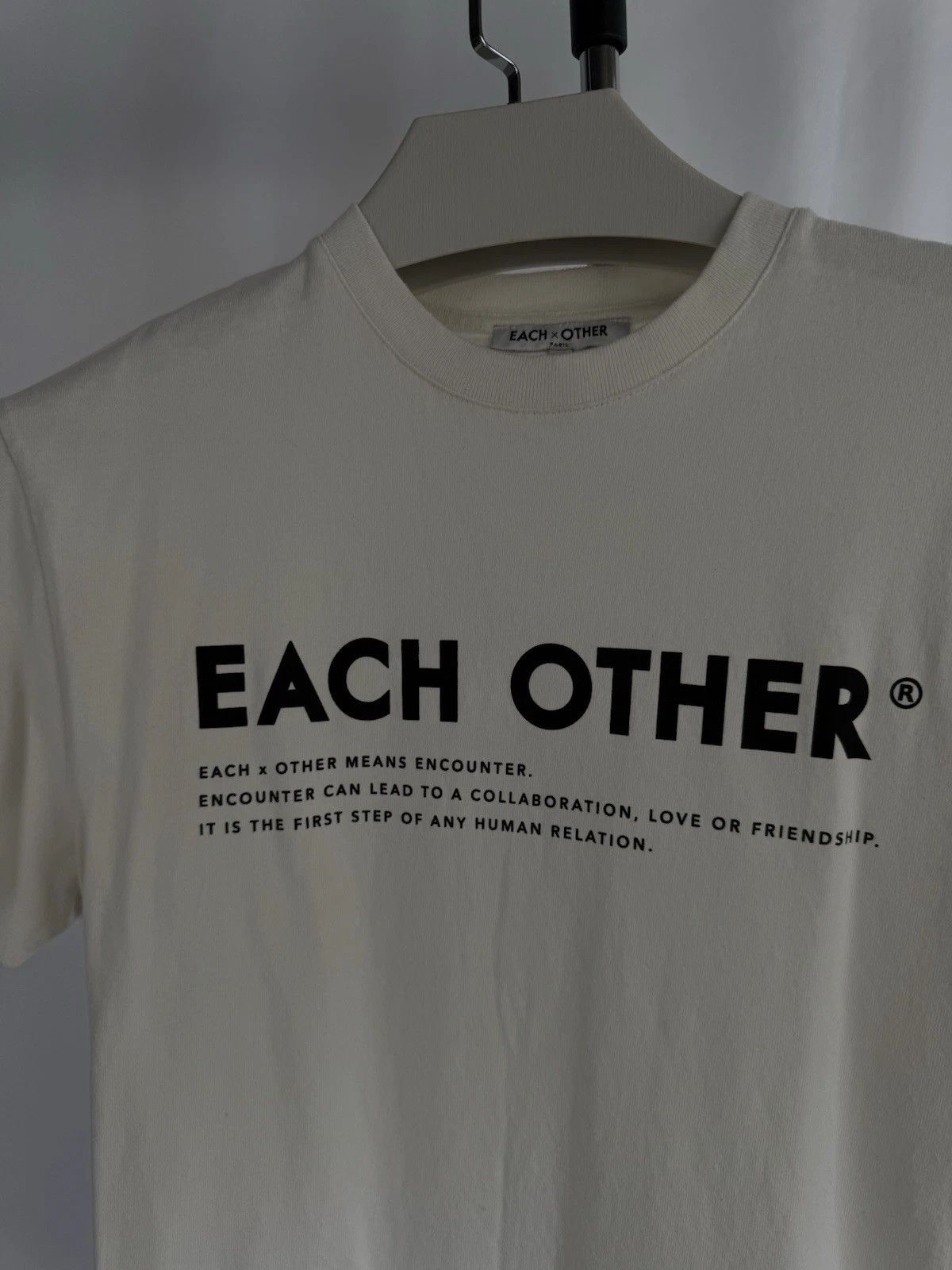 EACH x OTHER Authentic Each X Other Paris Designer t-shirt men's size:M Size M / US 6-8 / IT 42-44 - 4 Thumbnail