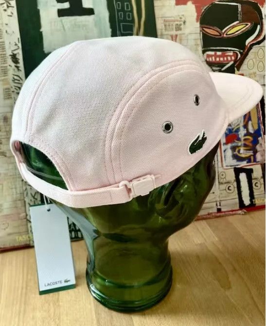 Lacoste casquette rose pink girolle pet cap hat Large new ds Size ONE SIZE - 4 Thumbnail