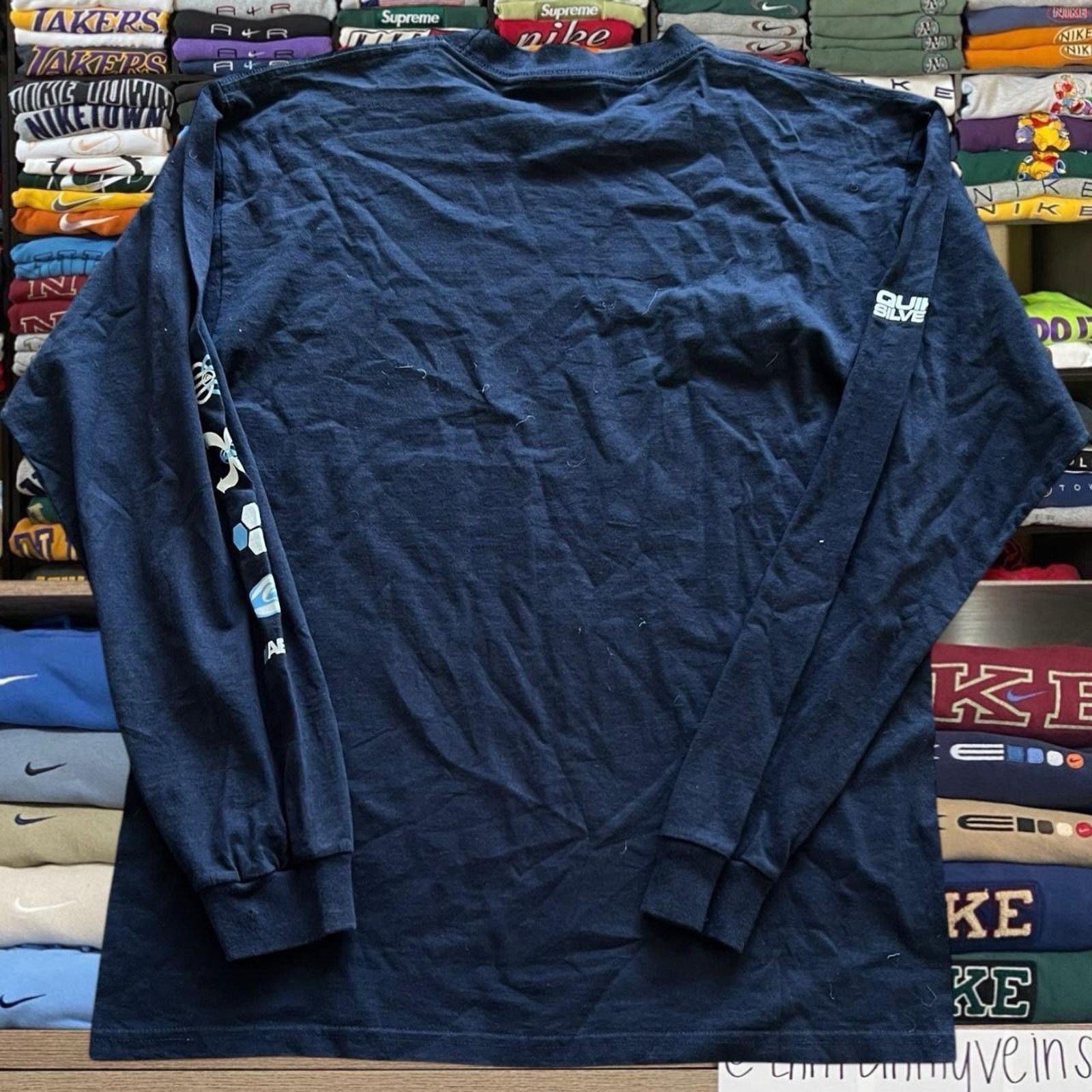 Quiksilver Vintage Y2K quiksilver Surf Sweater/Shirt Size US M / EU 48-50 / 2 - 4 Thumbnail