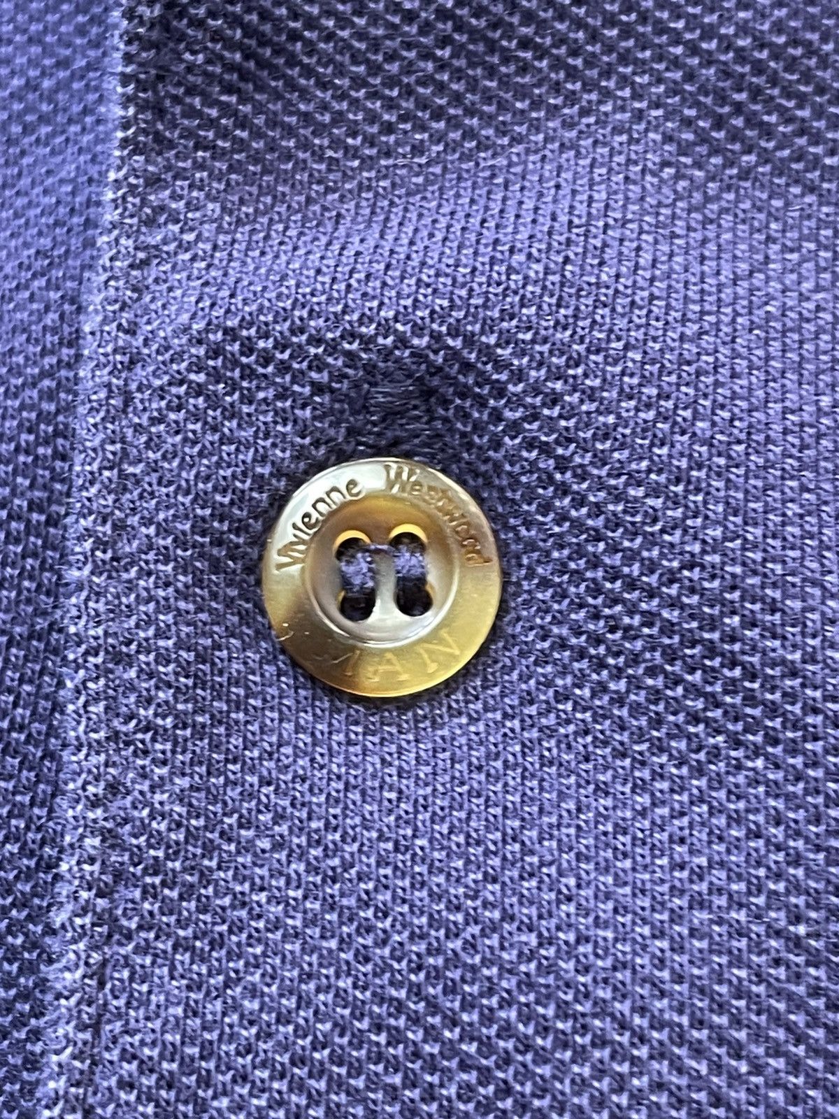 Vivienne Westwood Vivienne Westwood Polo Shirt Big Logo Orb Size US L / EU 52-54 / 3 - 4 Thumbnail