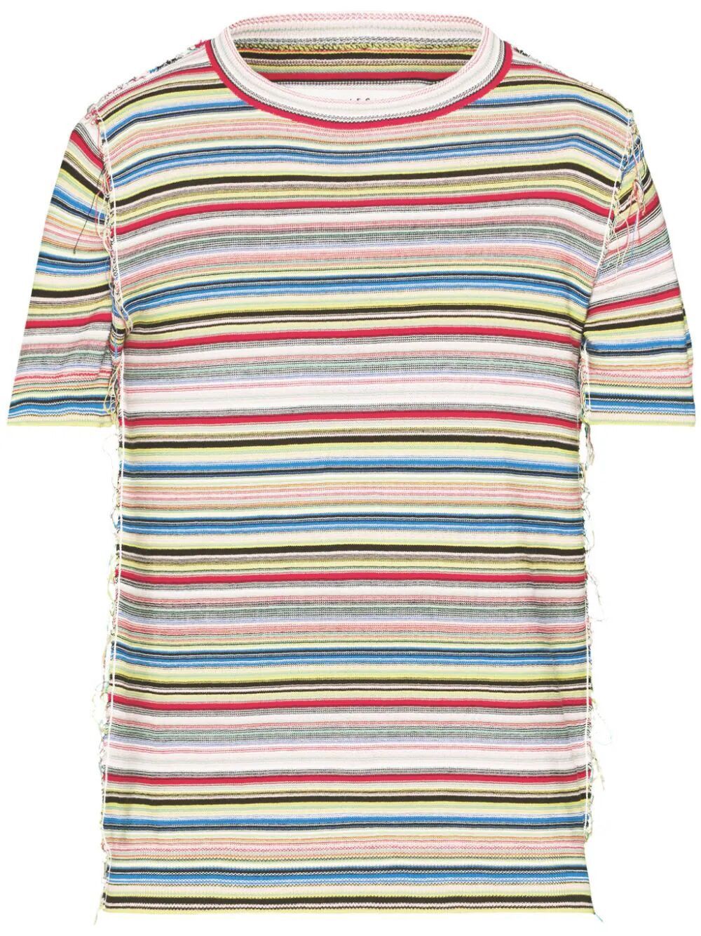 image of Maison Margiela Maison Martin Margiela Striped T-Shirt Size L, Men's