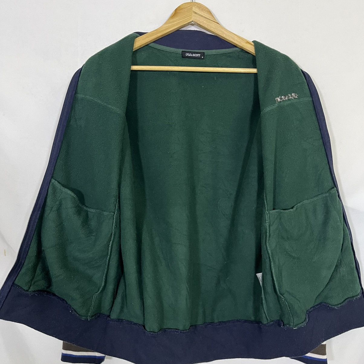 Lyle & Scott VINTAGE LYLE AND SCOTT FLEECE JACKET Size US M / EU 48-50 / 2 - 5 Thumbnail