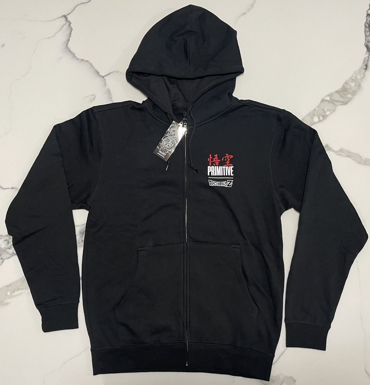 Primitive Primitive x Dragon Ball Z Goku Energy Zip Hoodie Sz M NWT Size US M / EU 48-50 / 2 - 3 Thumbnail