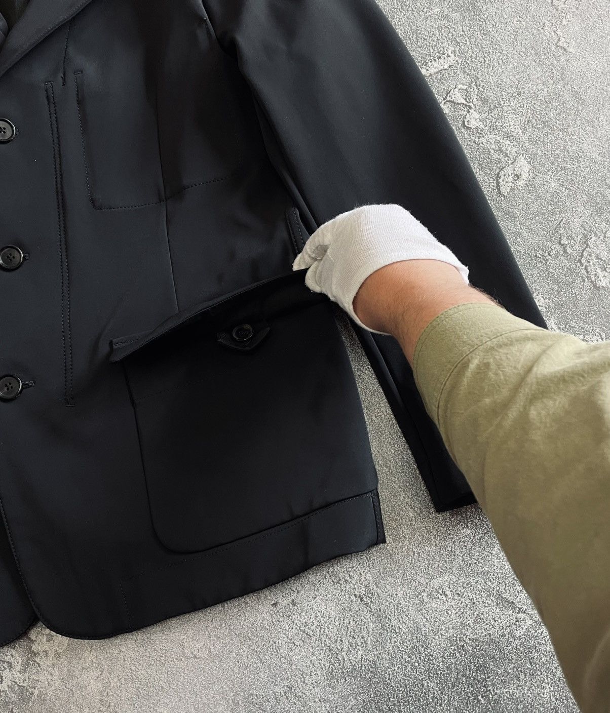 Other HIGH TECH by CLAIRE CAMPBELL Zip / Button Black Jacket IT 52 Size XXL / US 16-18 / IT 52-54 - 6 Thumbnail