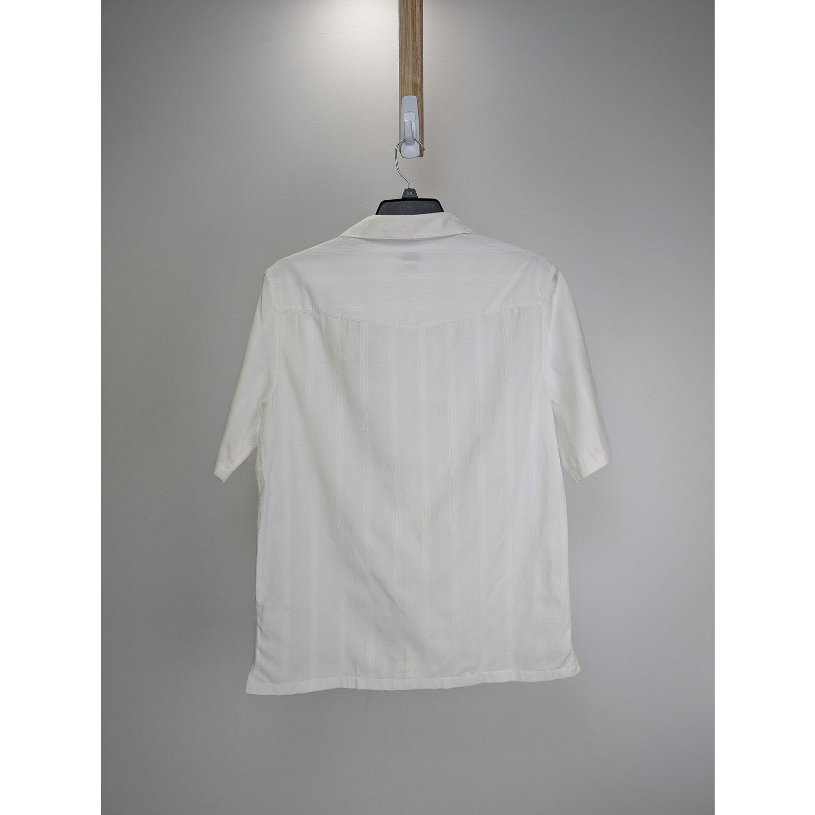 Brunello Cucinelli o1rshd1 Half Sleeve Button up Shirt in White Size US S / EU 44-46 / 1 - 9 Thumbnail