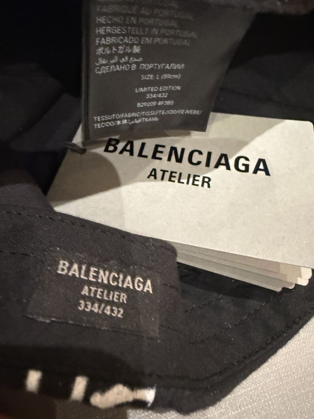 Balenciaga BALENCIAGA ATELIER CAP LTD Ed Size ONE SIZE - 7 Thumbnail