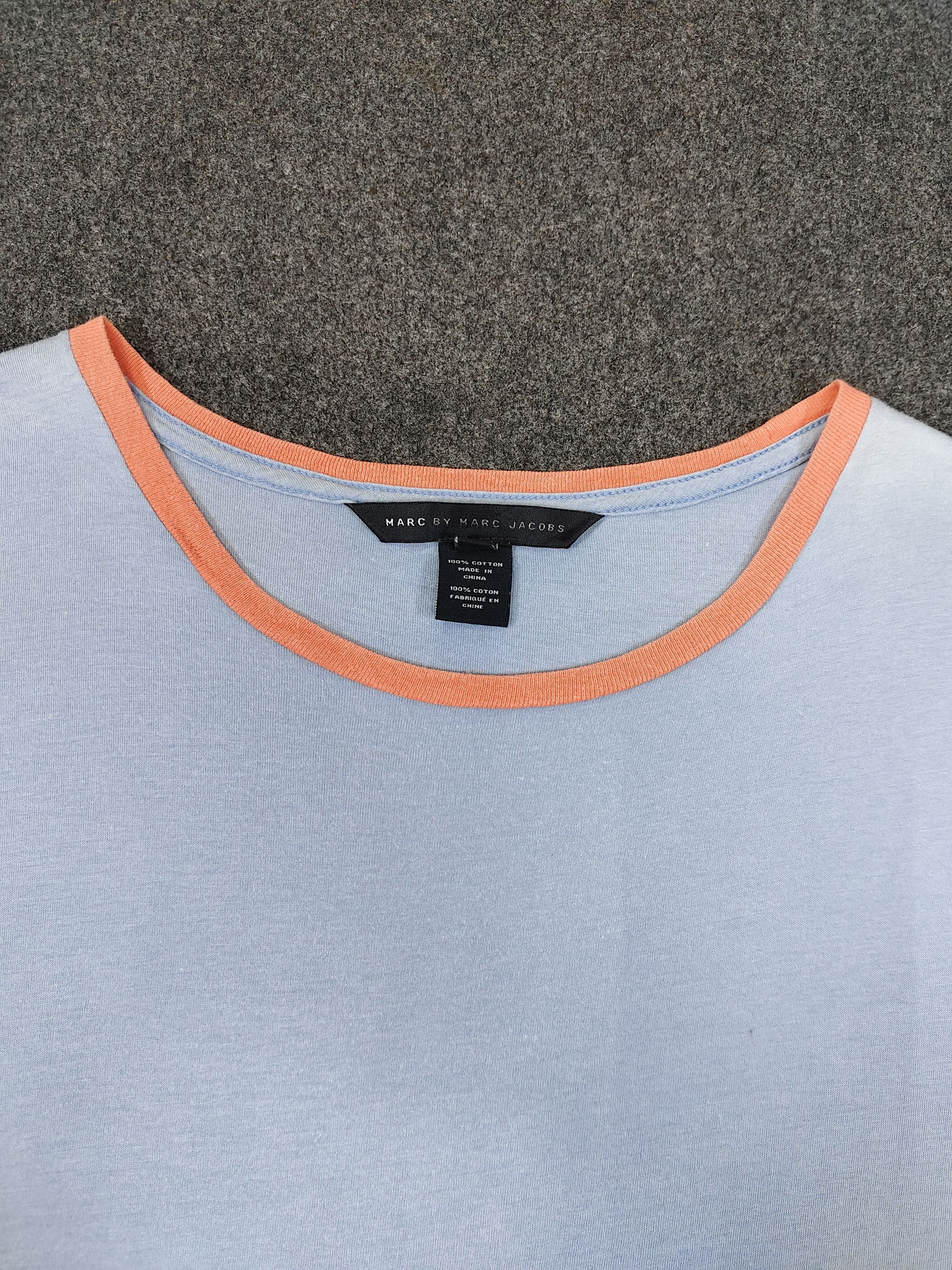 Marc by Marc Jacobs Marc Jacobs- Colorblock Geometric Monogram Panel Tshirt Size M / US 6-8 / IT 42-44 - 7 Thumbnail