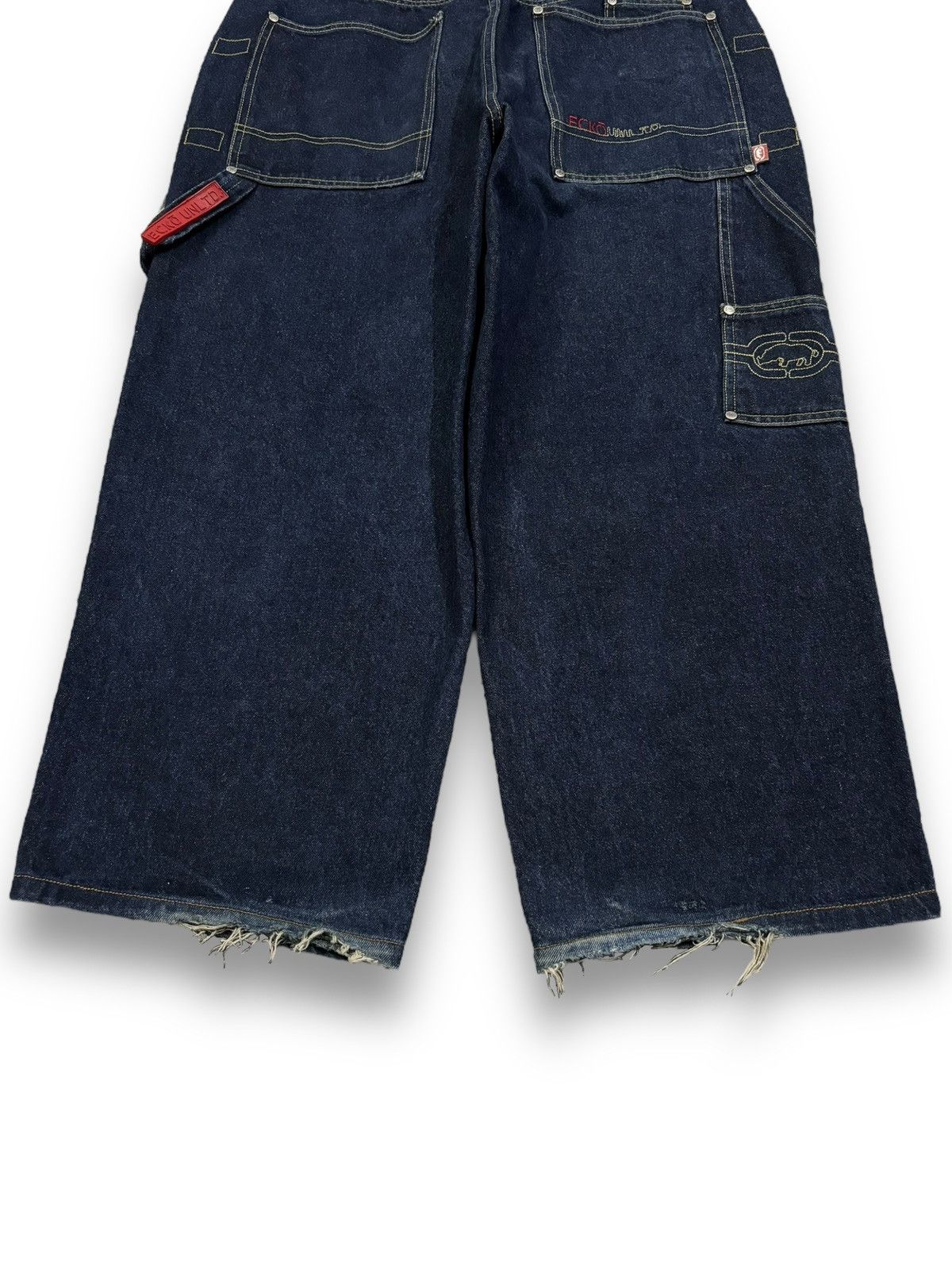 Ecko Unltd. Vintage Ecko Unltd Embroidered Logo Baggy Carpenter Jeans Size US 34 / EU 50 - 17 Thumbnail