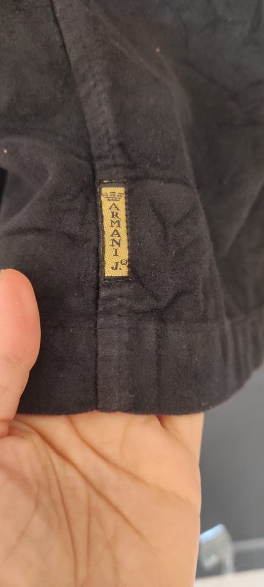 Giorgio Armani × Vintage Armani Jeans Men's Blazer Embroidered Single Button Blazer Size US M / EU 48-50 / 2 - 14 Thumbnail