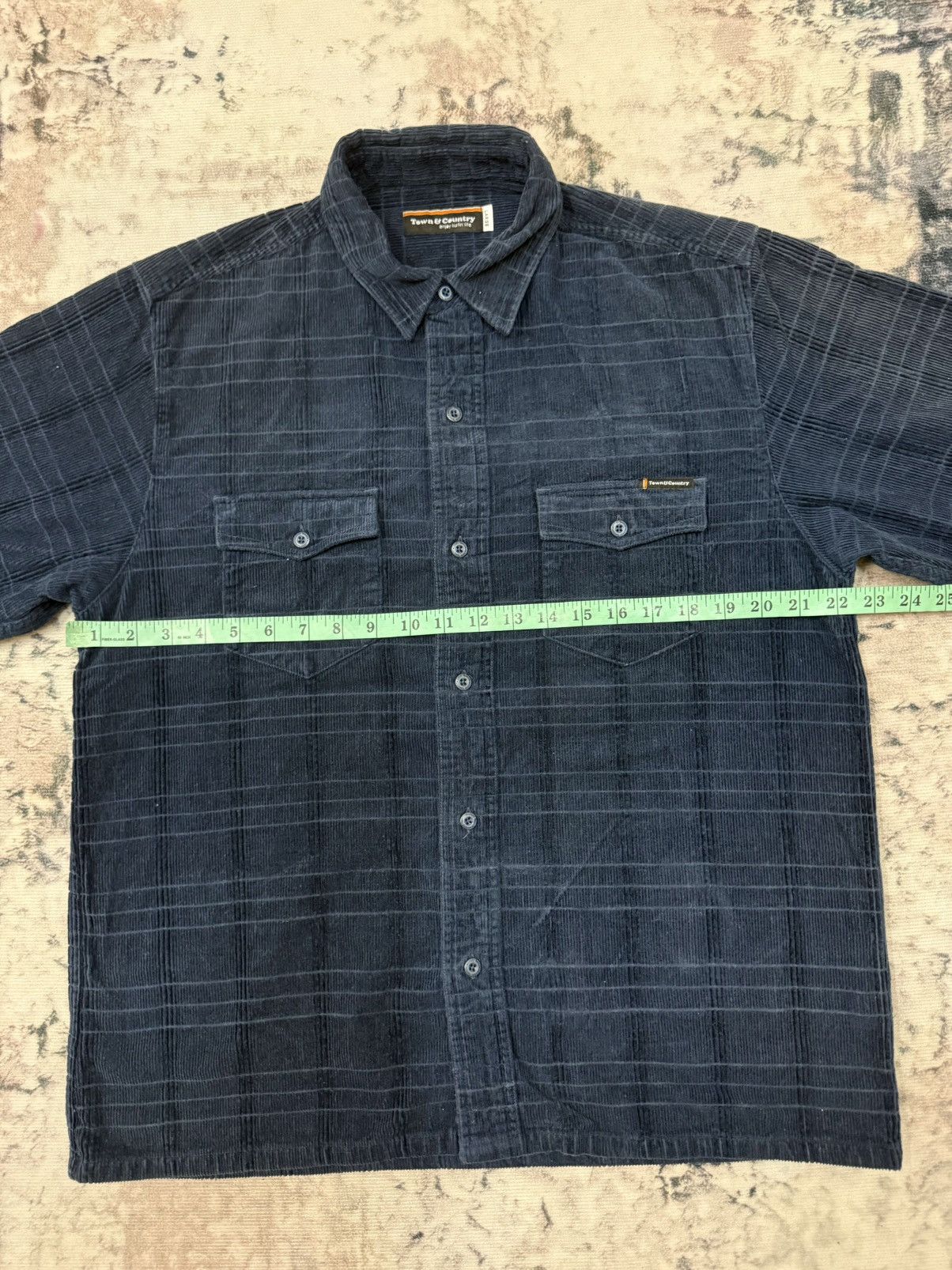 Japanese Brand TOWN & COUNTRY ENJOY SURFIN LIFE CUDROY BUTTON UP SHIRT Size US L / EU 52-54 / 3 - 12 Thumbnail