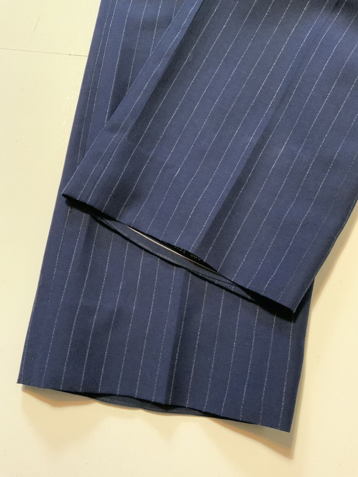 Vintage Vintage LordTex Mohair Wool Striped Classic Dress Pants Size US 32 / EU 48 - 5 Thumbnail
