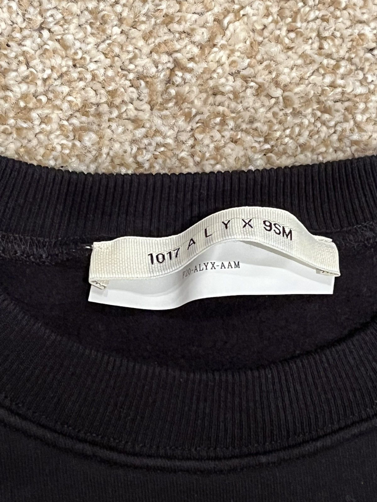1017 ALYX 9SM Black Sphere Logo Sweatshirt Size US S / EU 44-46 / 1 - 7 Thumbnail