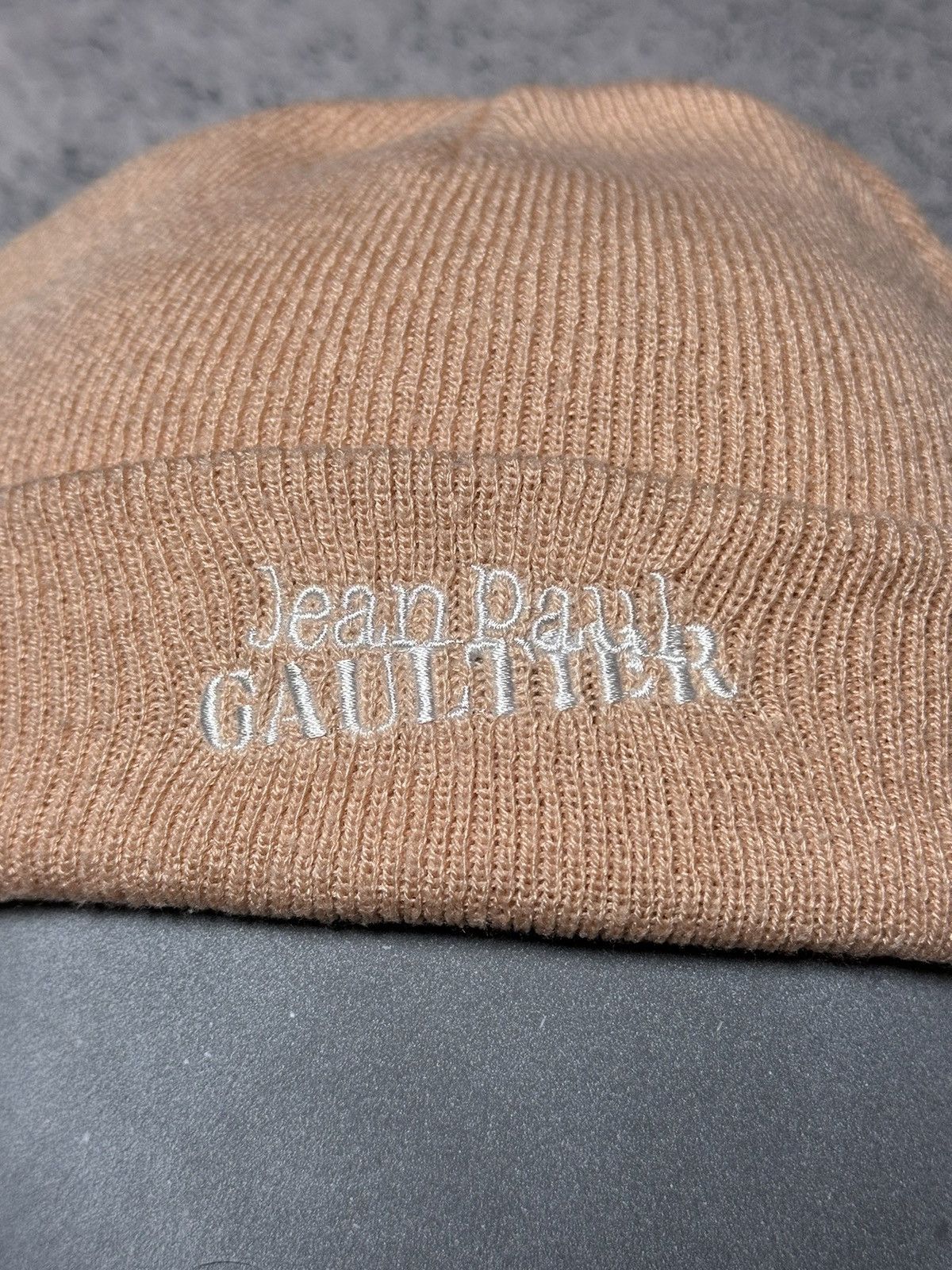 Jean Paul Gaultier Jean Paul Gaultier 🍑 JPG Beanie Hat Size ONE SIZE - 7 Thumbnail