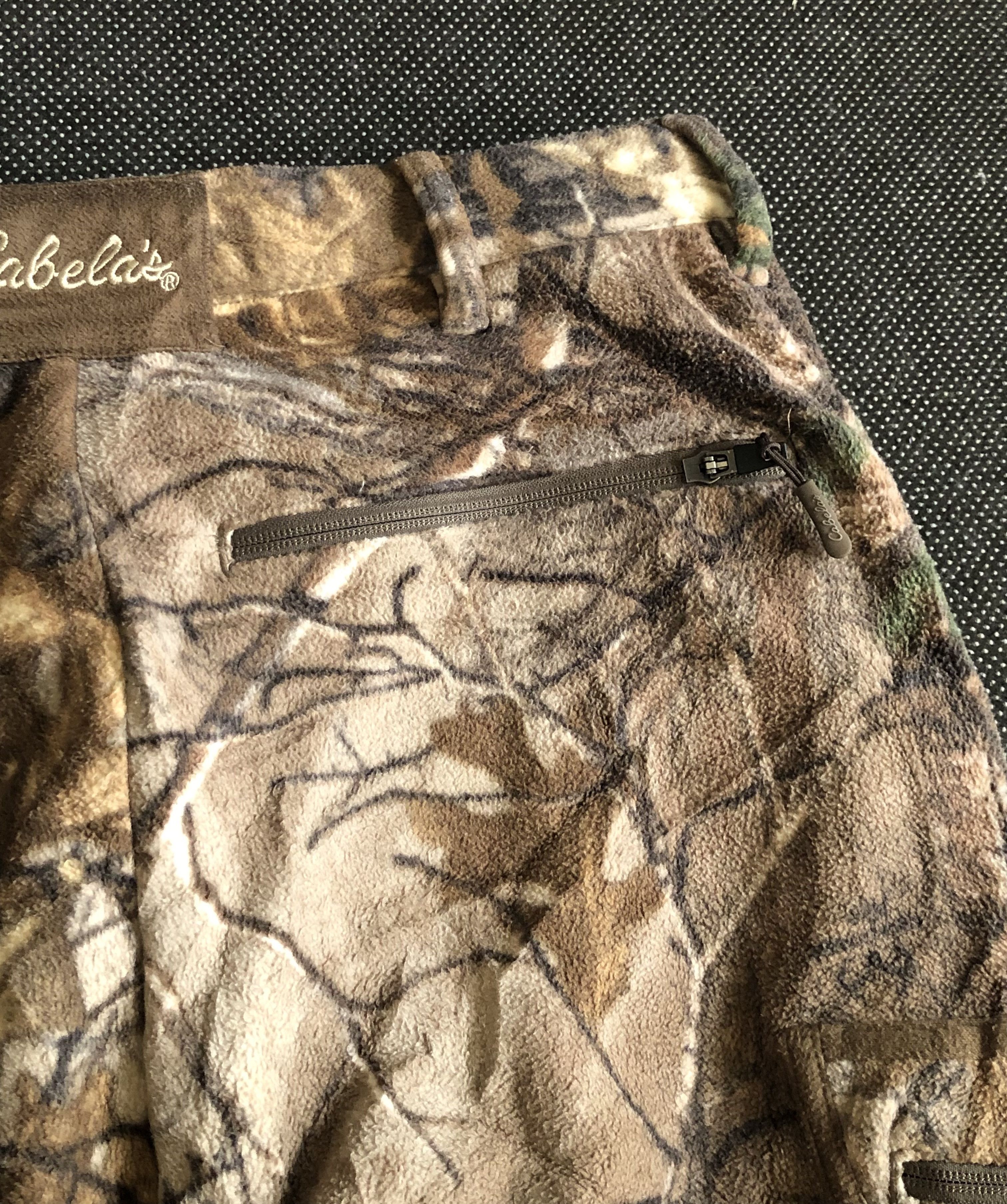 Cabelas × Realtree CABELA’S REAL TREE HUNTING FLEECE CARGO PANTS Size US 35 - 13 Thumbnail