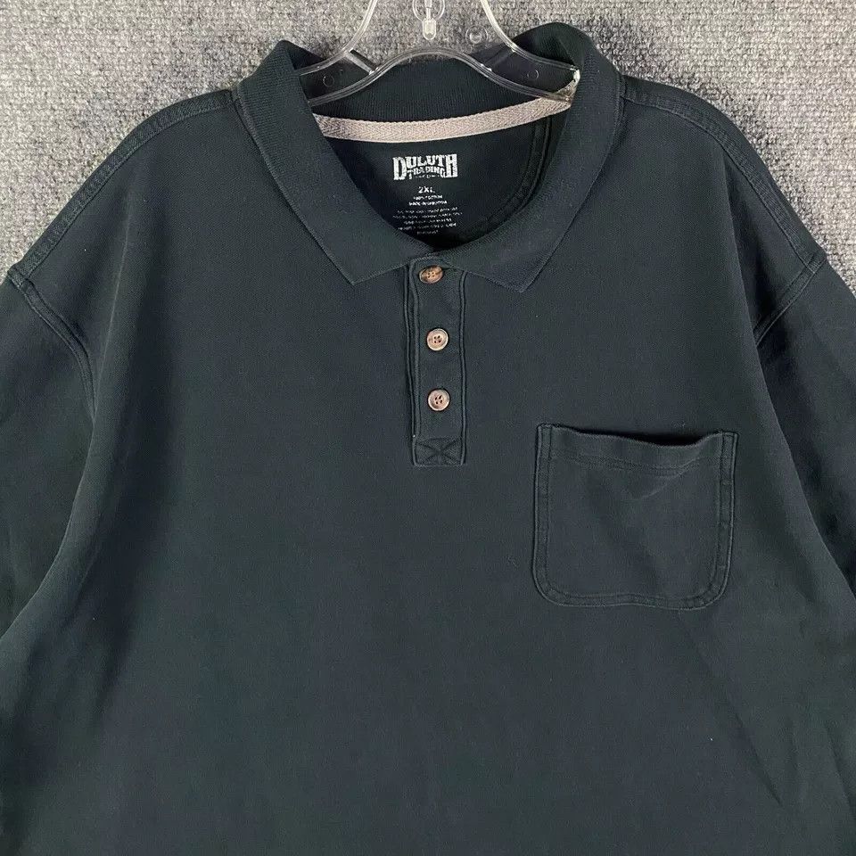 Duluth Trading Company Duluth Trading Polo Shirt Men's 2XL Cotton Distress Size US XXL / EU 58 / 5 - 2 Thumbnail