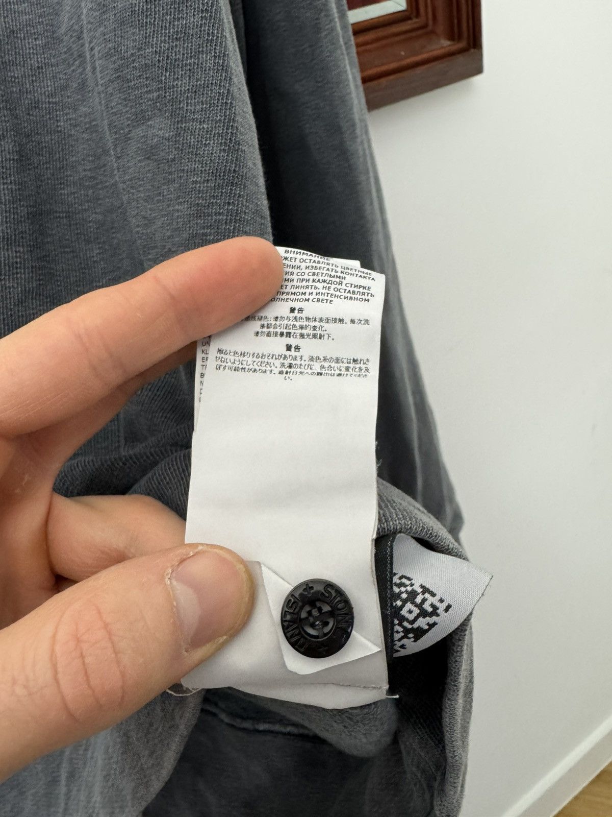 Stone Island Stone Island Vintage Washed Gray Crewneck Rare Streetwear Size US M / EU 48-50 / 2 - 6 Thumbnail