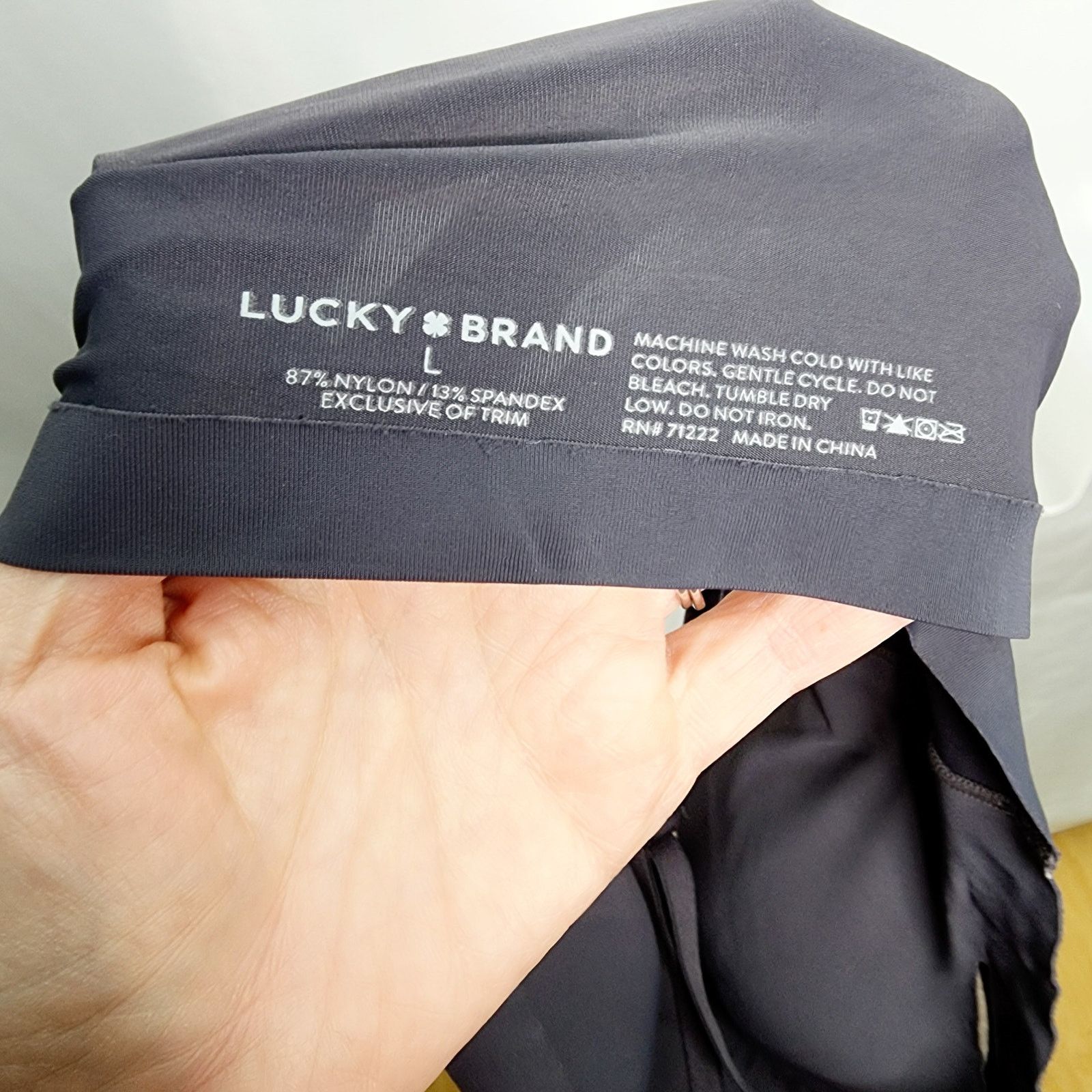 Lucky Brand Lucky brand Gray Lounge Lightweight Bra Size L Size ONE SIZE - 2 Thumbnail