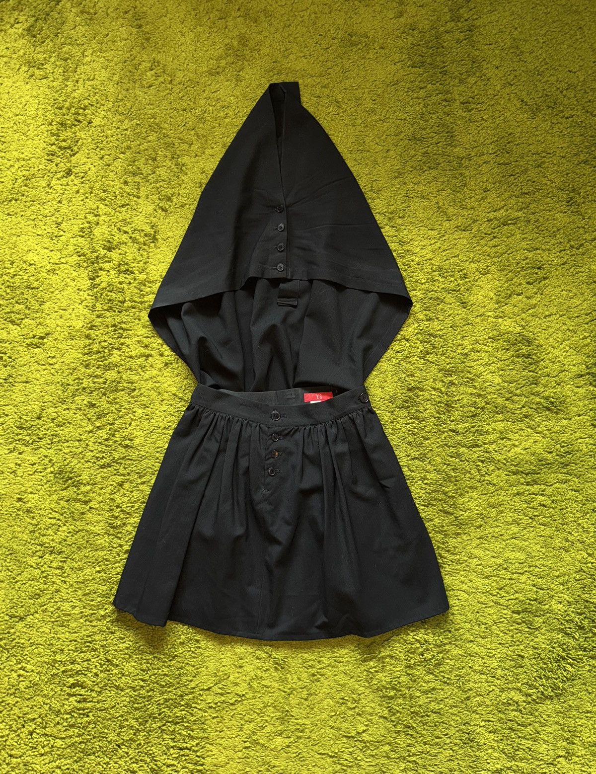 Yohji Yamamoto Yohji Yamamoto Y’s 1990s archive vtg wool set skirt blouse Size S / US 4 / IT 40 - 1 Thumbnail