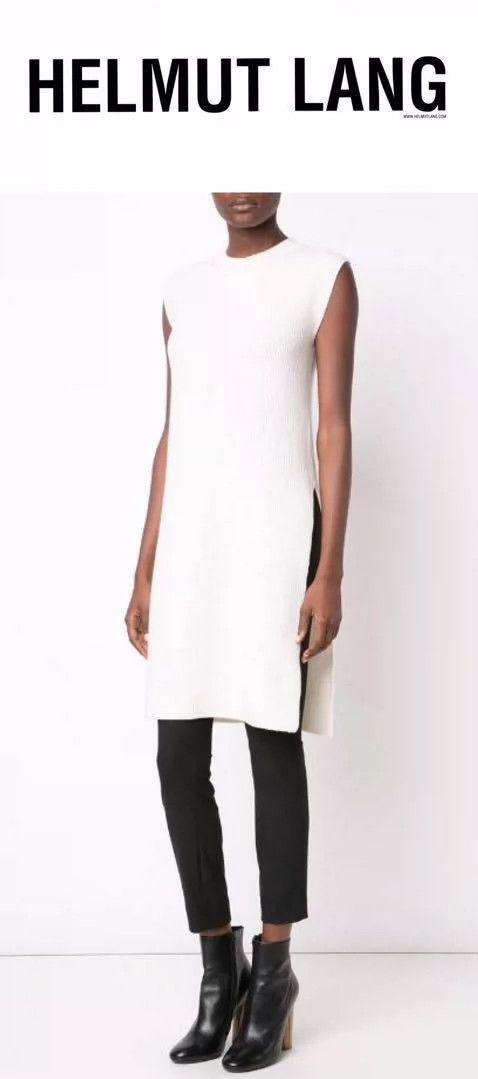 Helmut Lang Helmut Lang Wool Alpaca Knit Dress - dmc Size US M / EU 48-50 / 2 - 1 Thumbnail