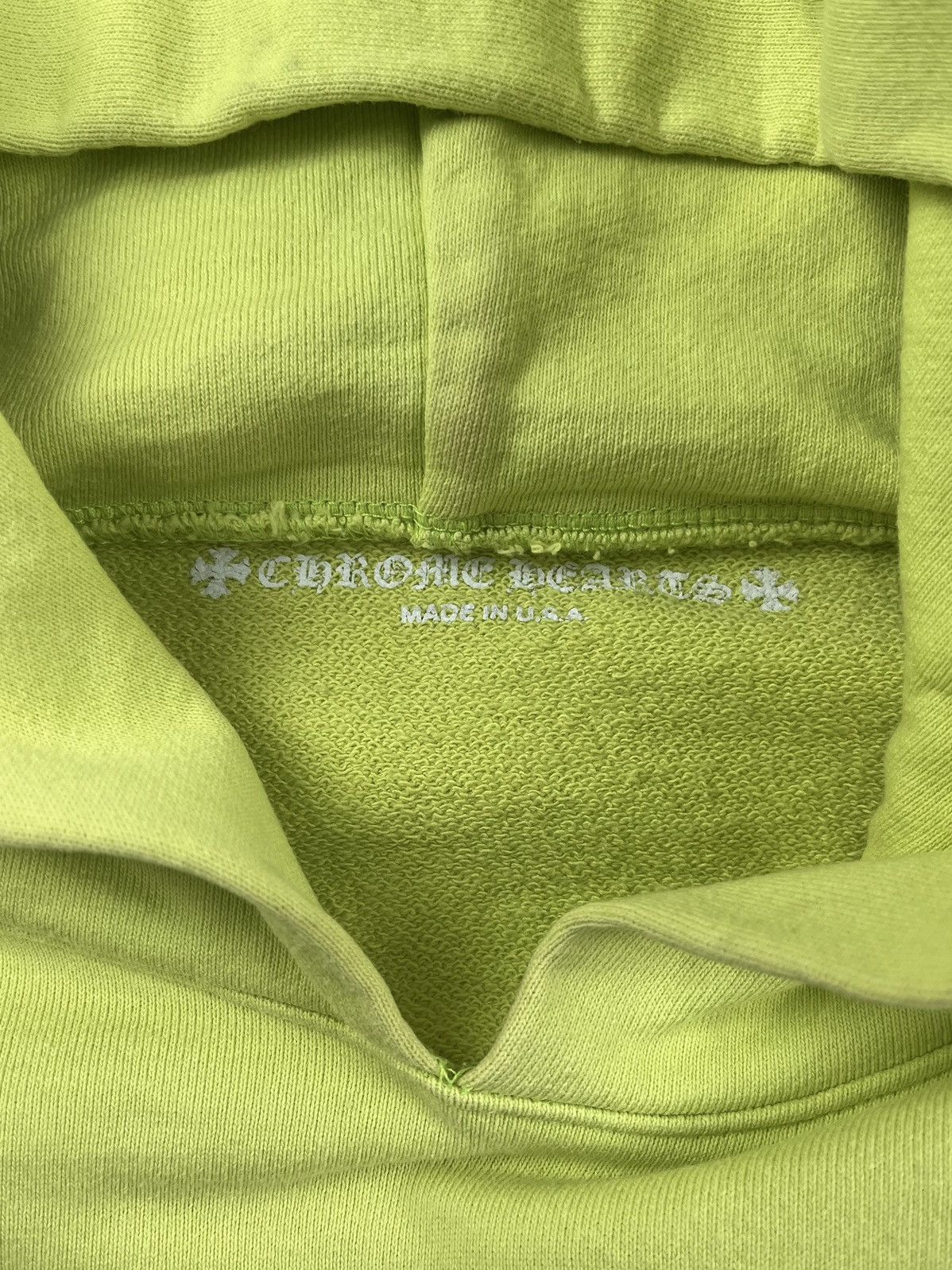 Chrome Hearts Chrome Hearts Matty Boy Chain Link Lime Green Hoodie Size US L / EU 52-54 / 3 - 10 Thumbnail
