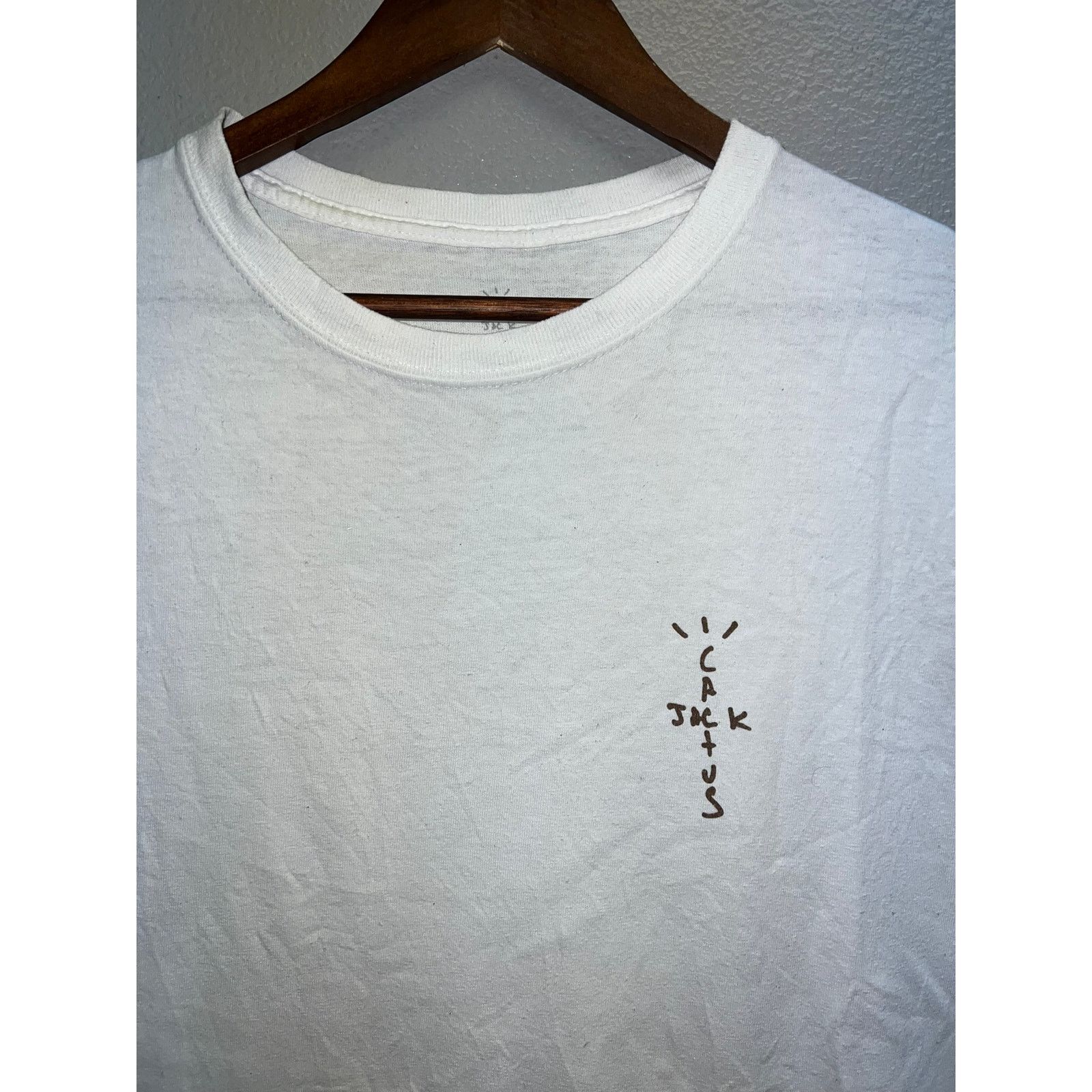 Vintage Travis Scott Cactus Jack Shirt Tee Logo Short Sleeve Large Size US L / EU 52-54 / 3 - 2 Thumbnail