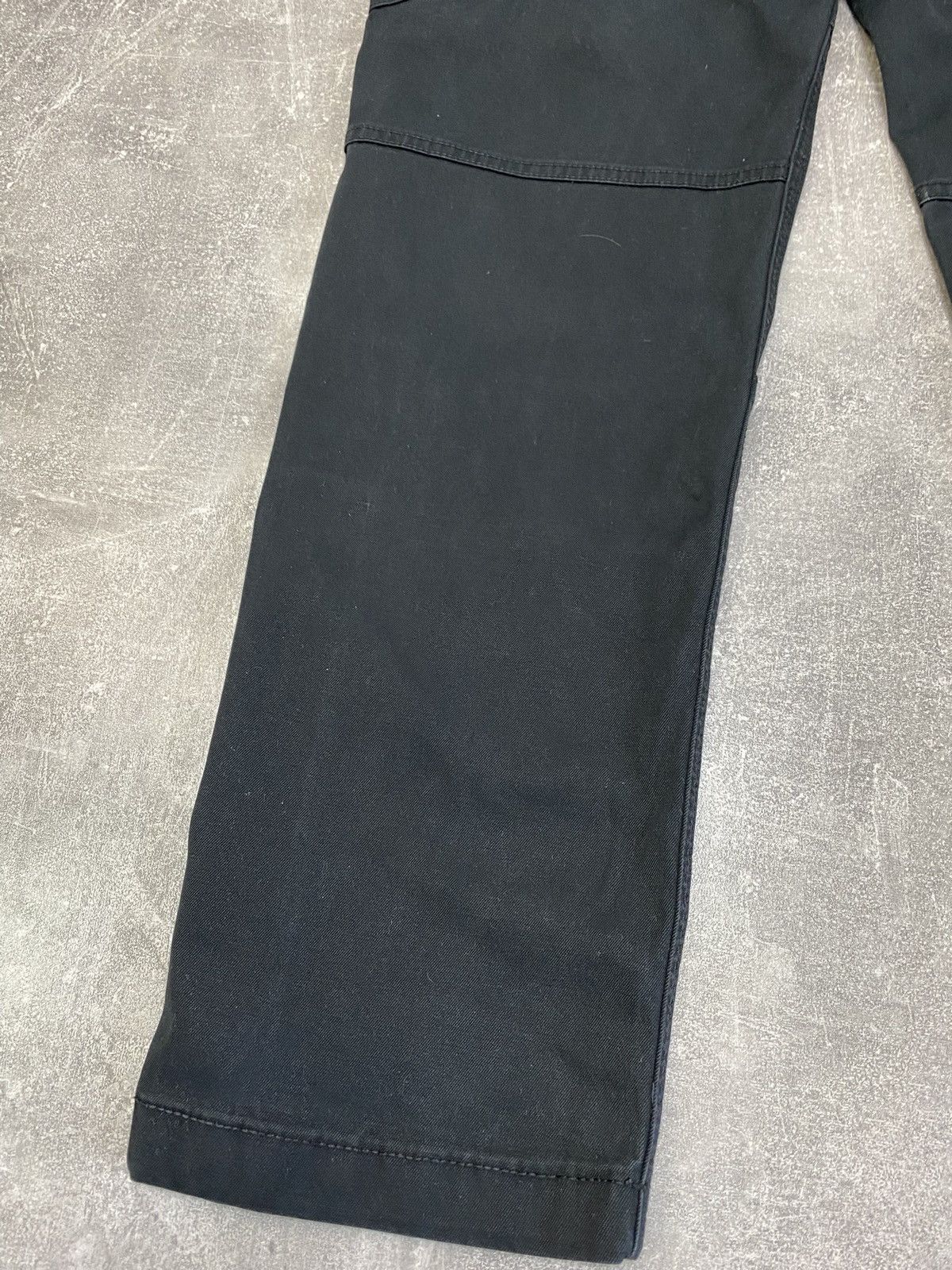 Calvin Klein × Japanese Brand × Vintage Cargo Calvin Klein Pants Pockets Trousers Black Size US 31 - 20 Thumbnail