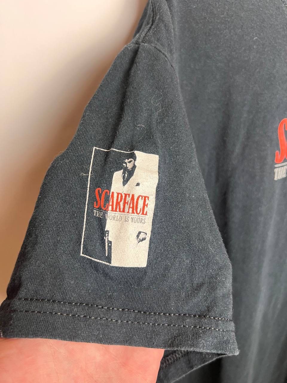 Universal Studios Scarface The World Is Yours The Game 2006 promotional tee Size US L / EU 52-54 / 3 - 5 Thumbnail