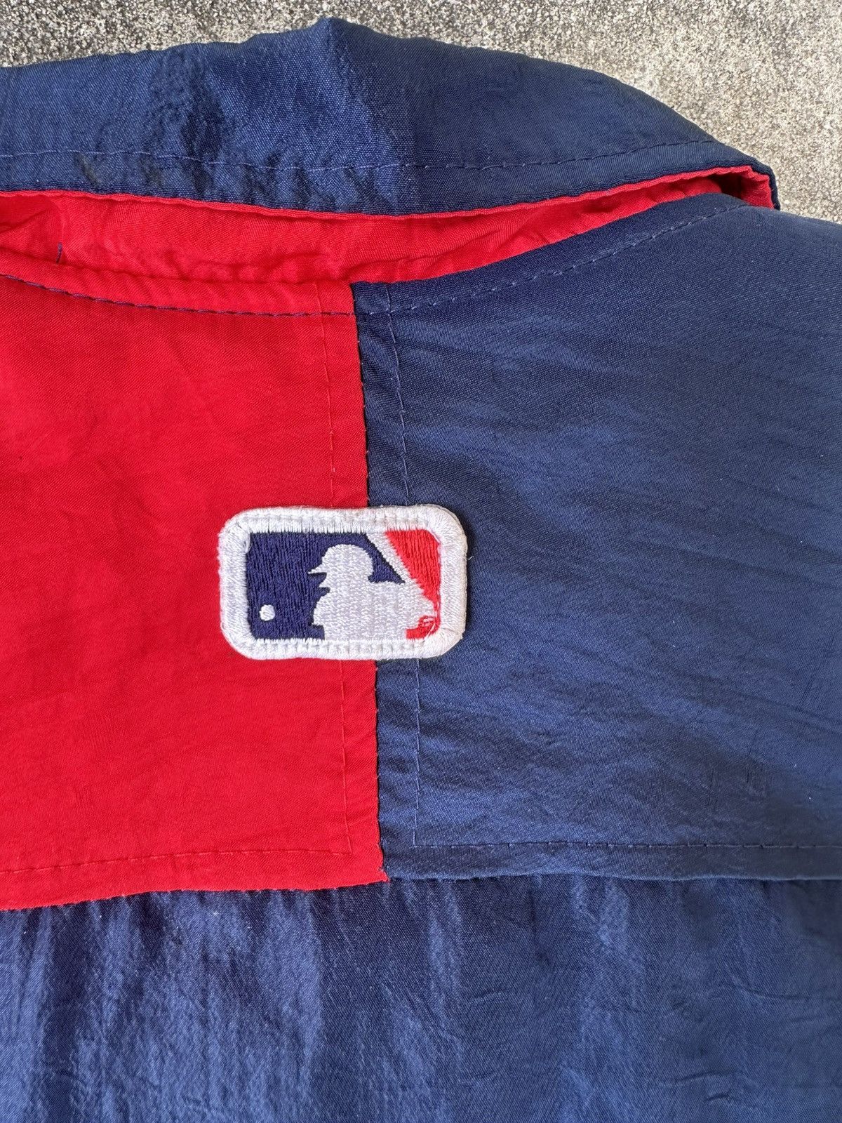 Starter VINTAGE Cleveland Indians Men’s Jacket XL Blue Starter 90s Size US XL / EU 56 / 4 - 8 Thumbnail
