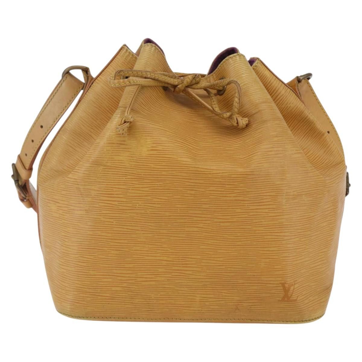 Louis Vuitton LOUIS VUITTON Epi Petit Noe Shoulder Bag Yellow M44109 Size ONE SIZE - 2 Thumbnail