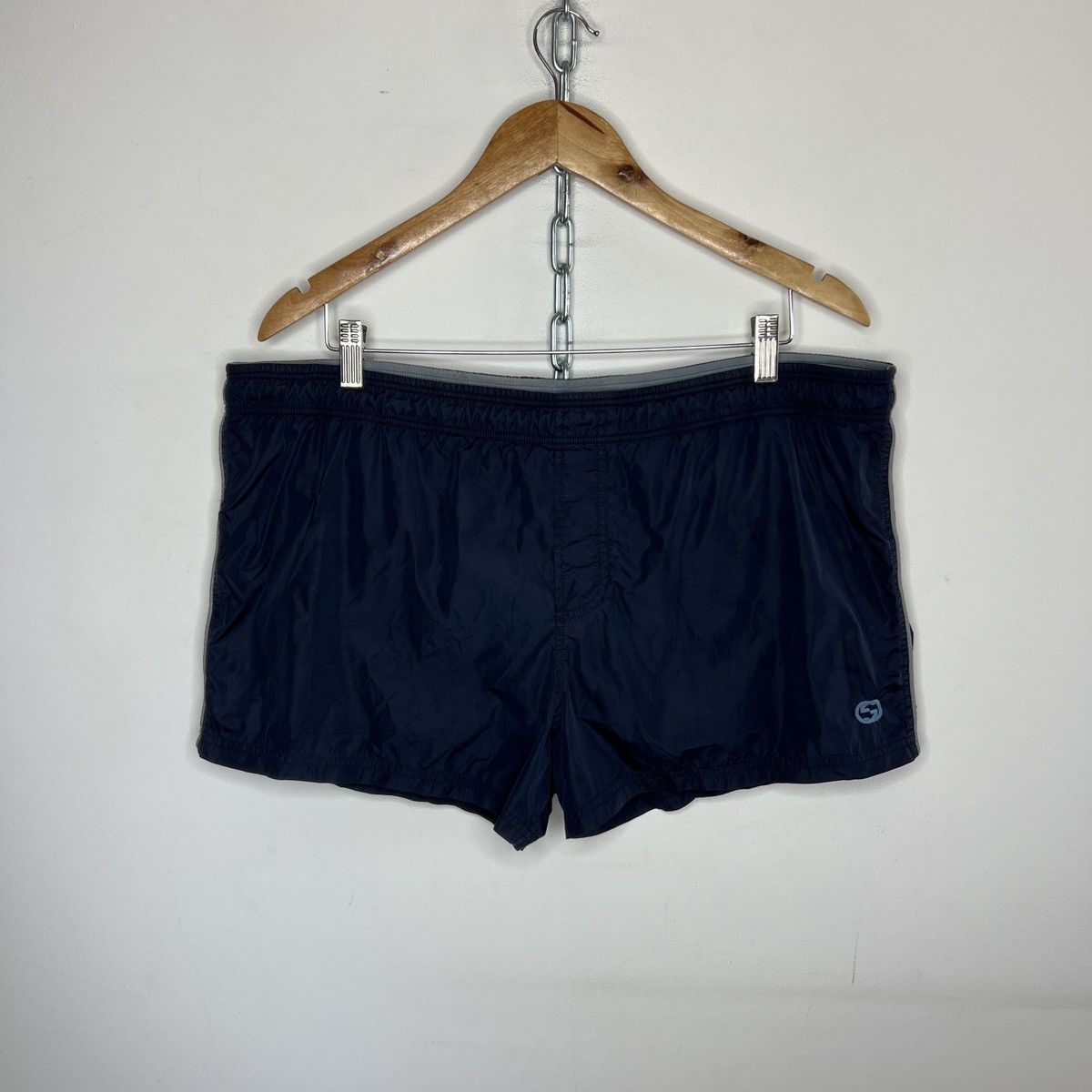 Gucci Gucci GG nylon swim shorts (Navy) Size US 36 / EU 52 - 1 Thumbnail