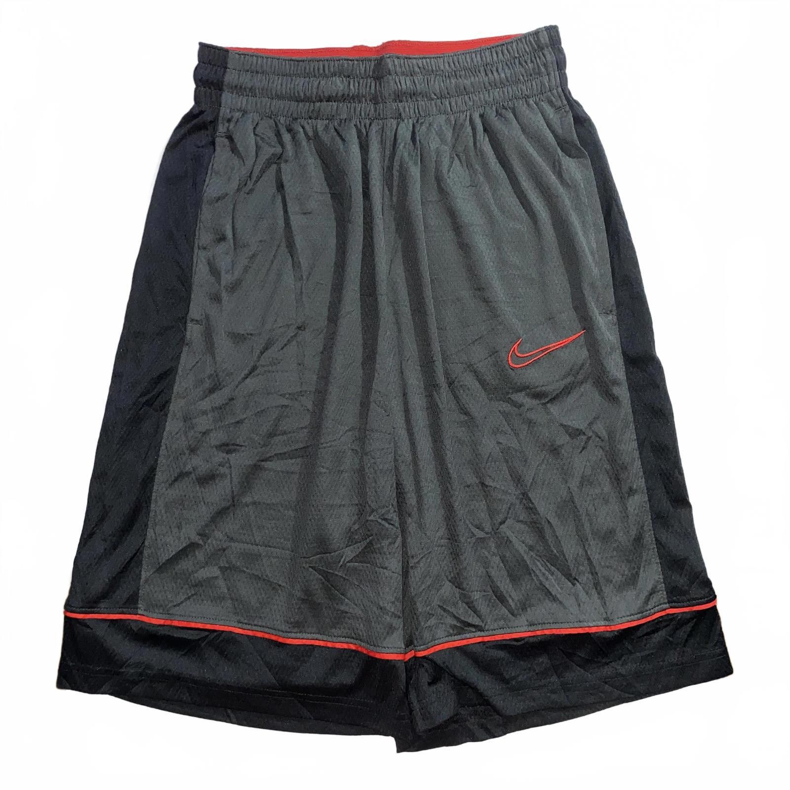 Nike Nike S Men Vintage Black Basketball Shorts Red Streetwear Size US 30 / EU 46 - 1 Thumbnail