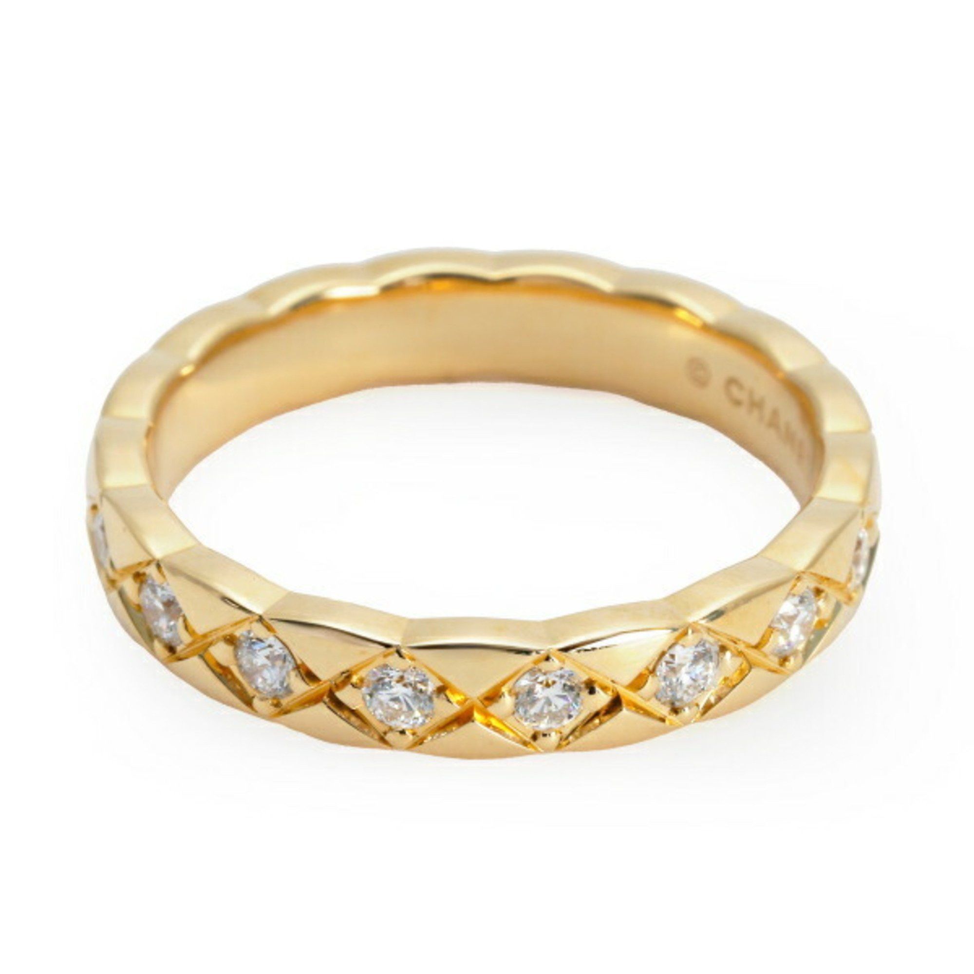 image of Chanel Coco Crush K18Yg Yellow Gold Ring, Women's