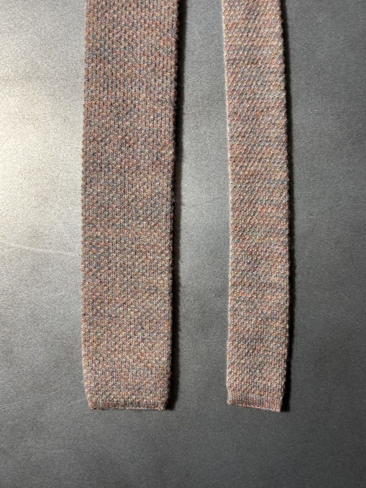 MacGregor Vintage Macgregor Wool Necktie Straight Bar Flat Knit Tie Size ONE SIZE - 10 Thumbnail