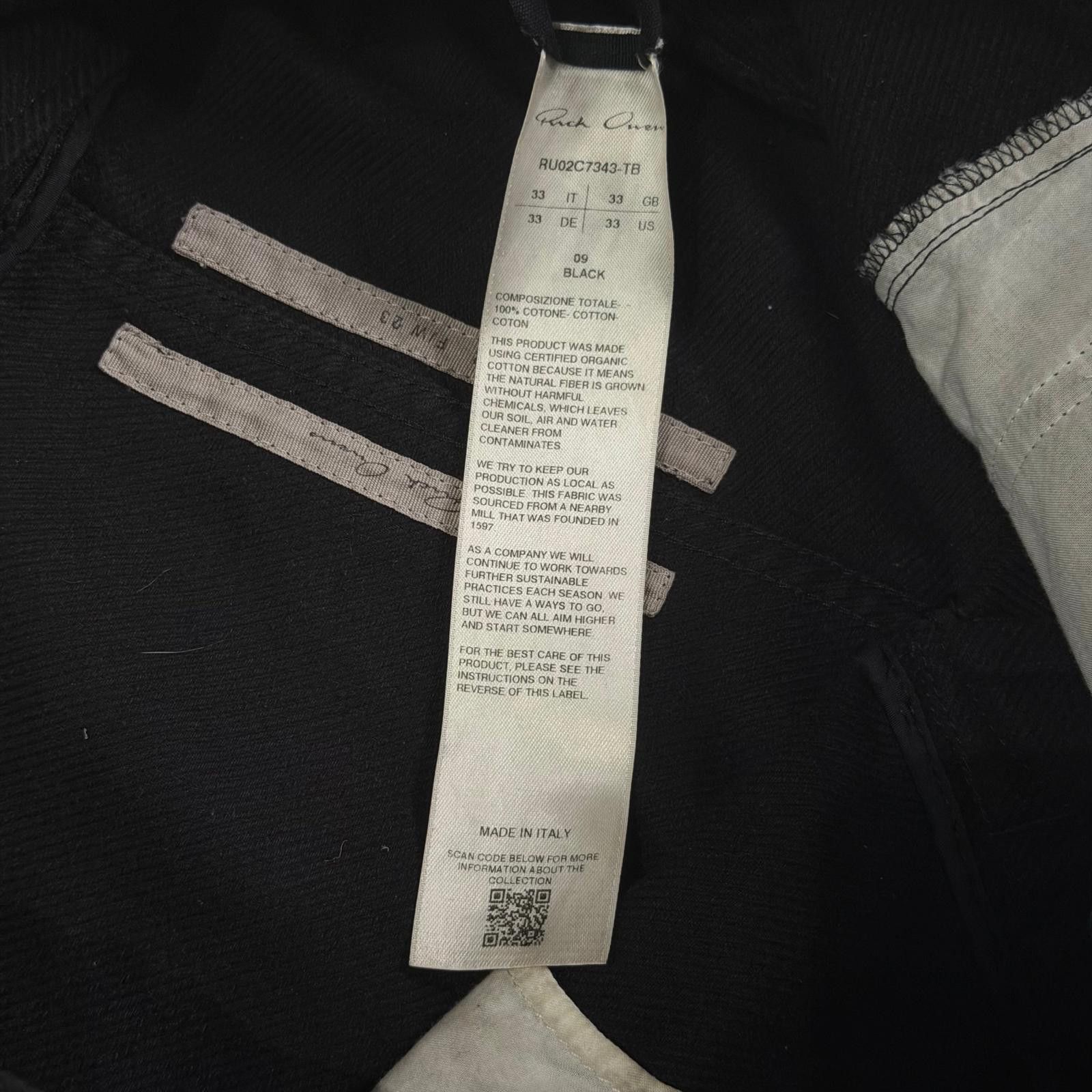 Rick Owens Rick Owens FW23 Bolan Banana Pants Size US 33 - 9 Thumbnail
